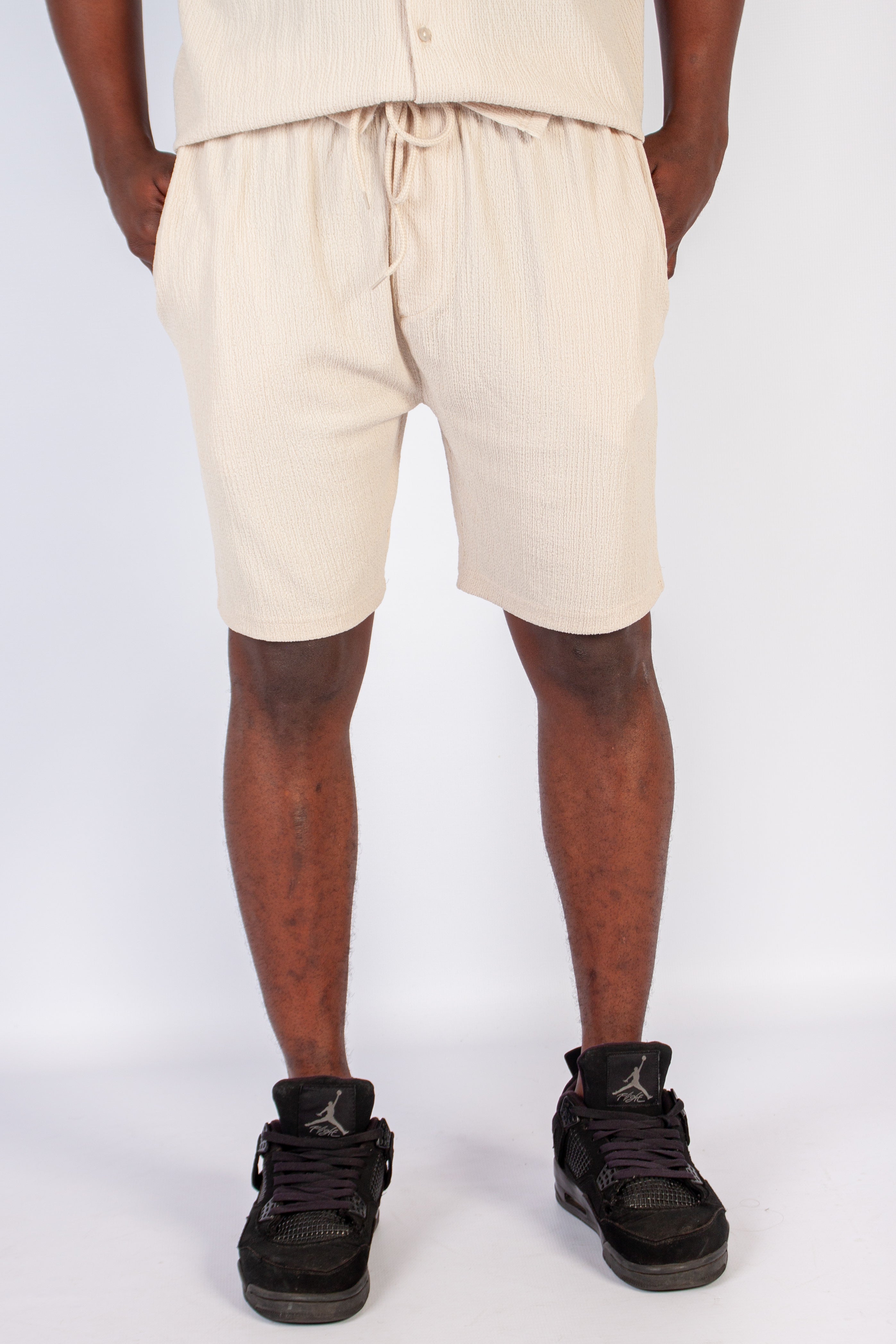 Textured Shorts