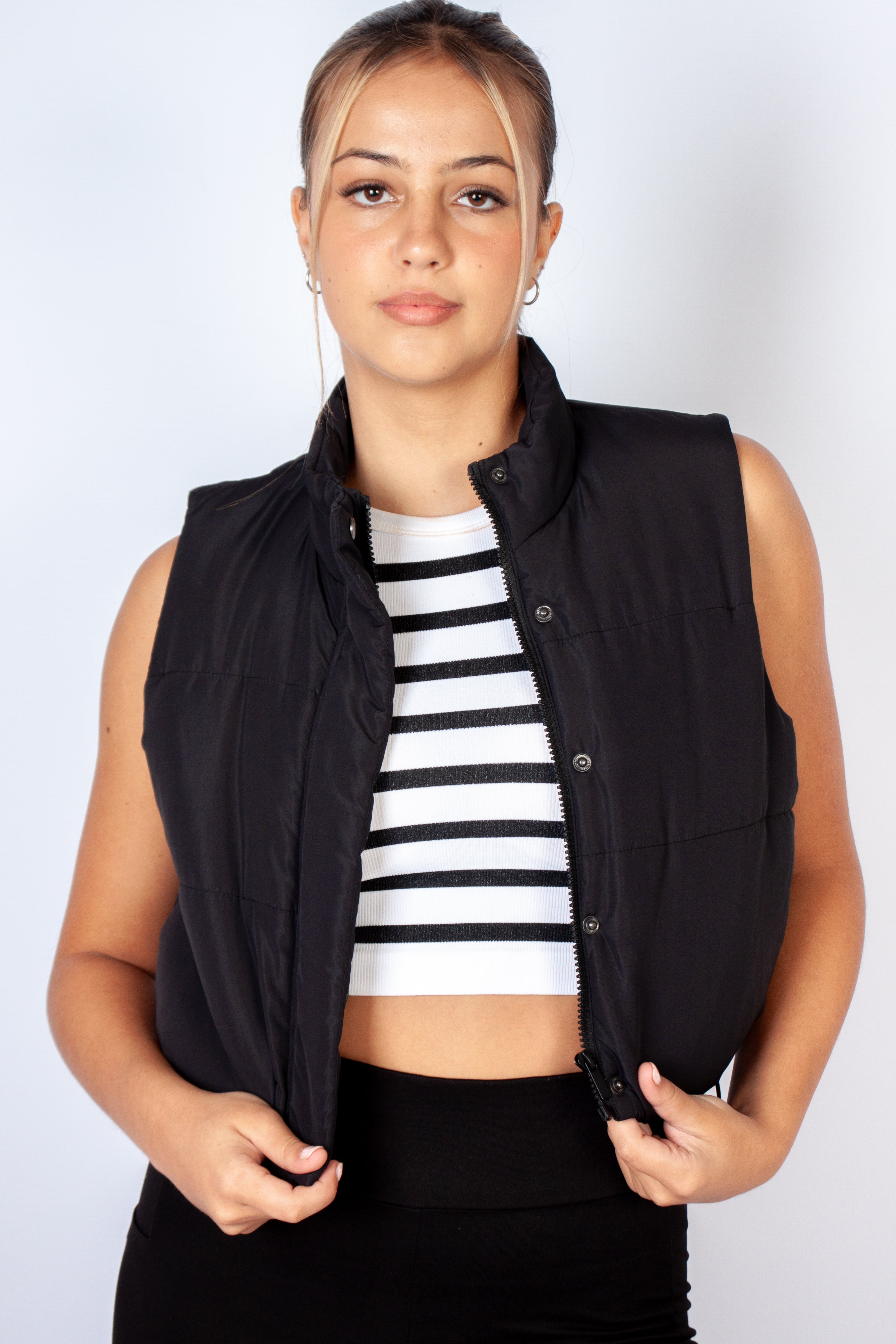 Cropped Puffer Jacket