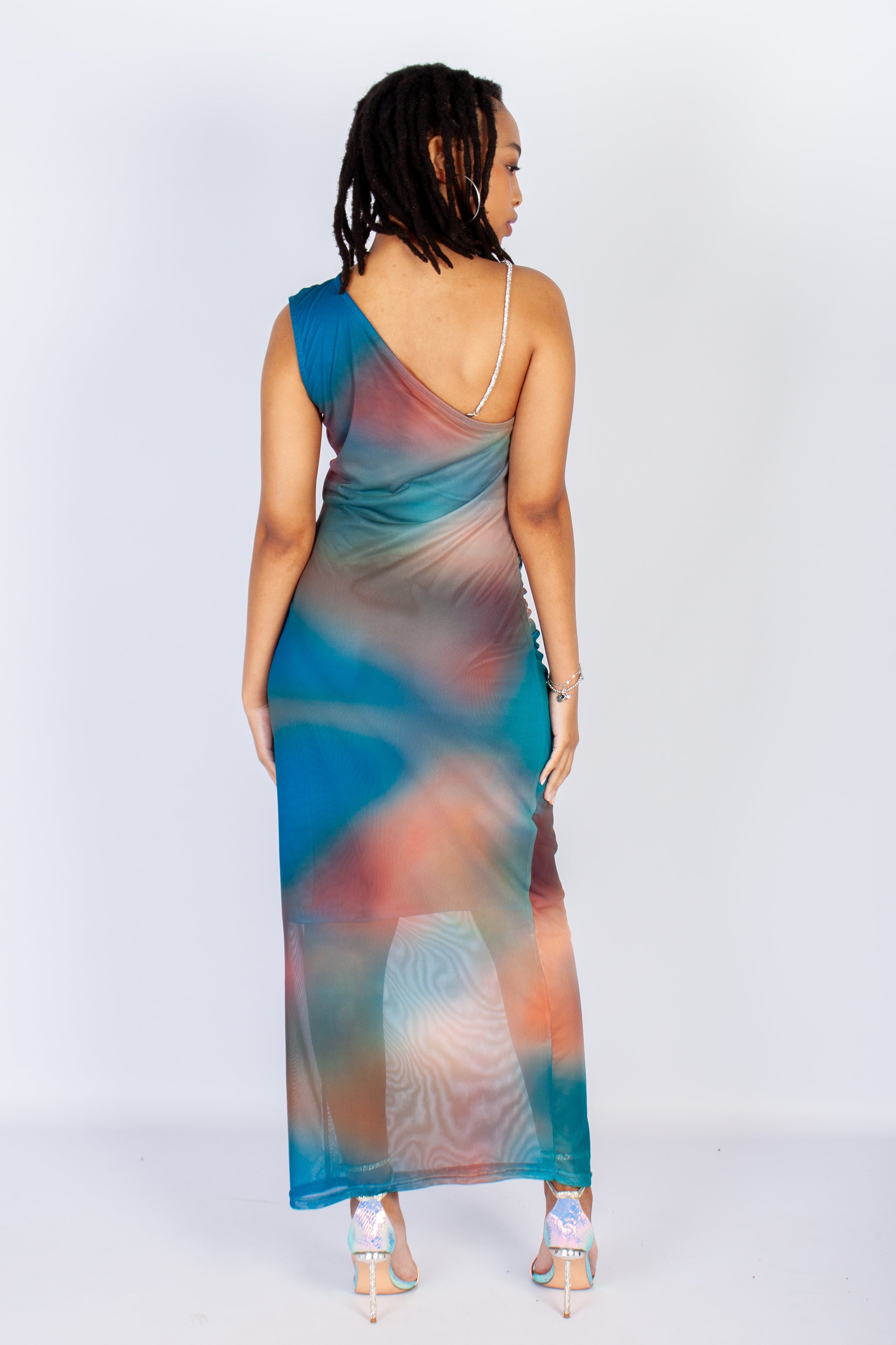 Mesh Maxi Dress