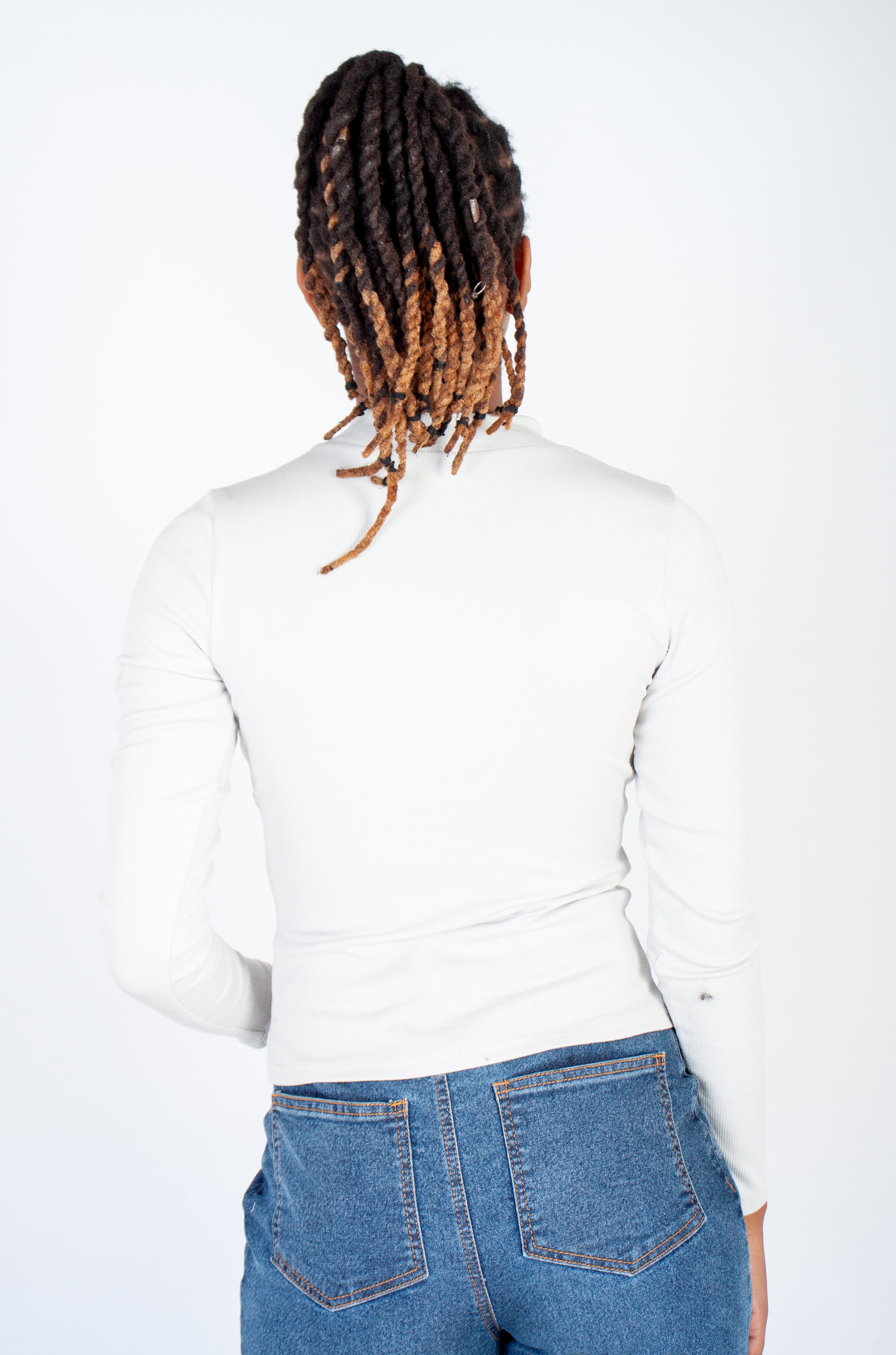 Long Sleeve Turtle Neck Top