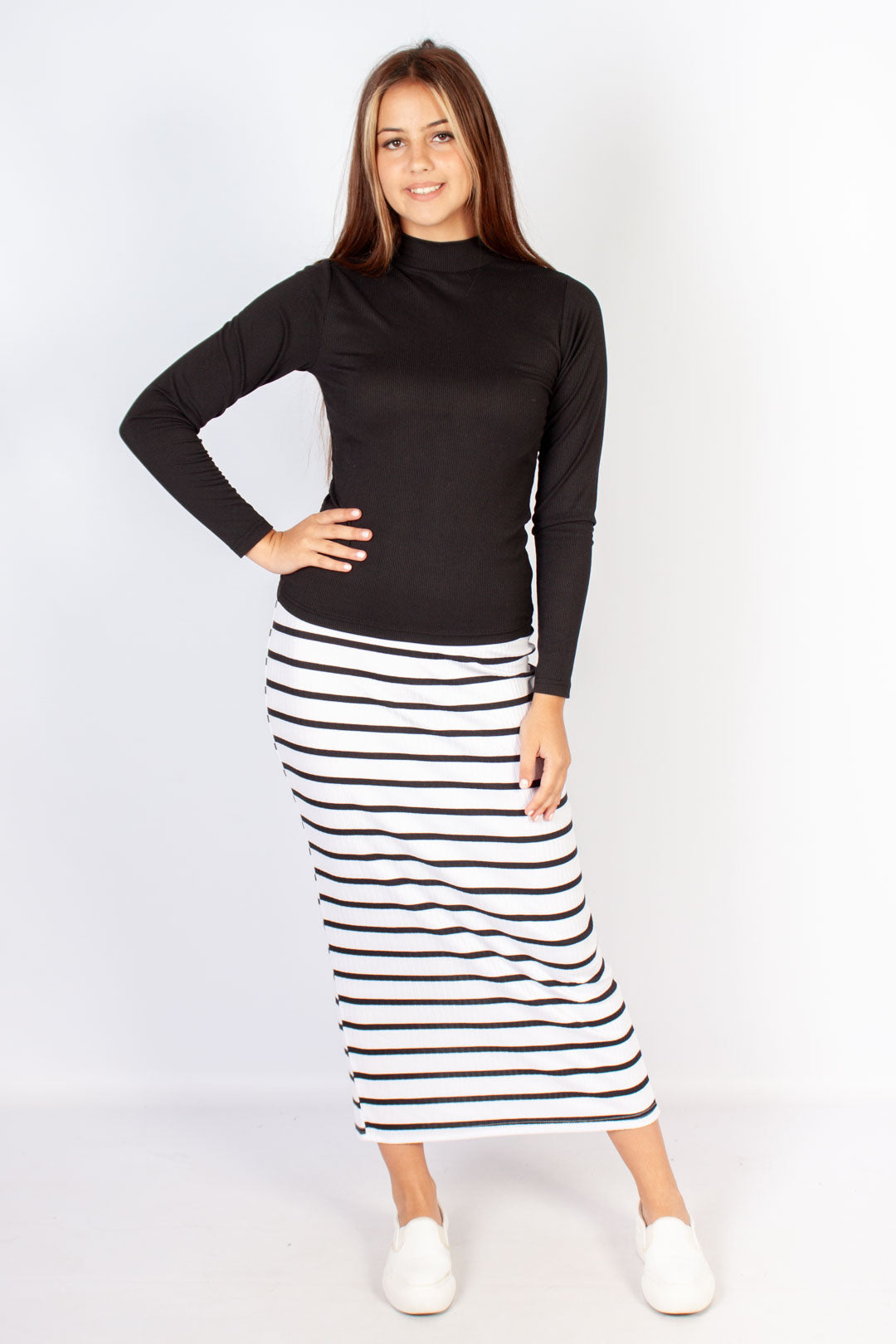 Long Sleeve Turtleneck Top
