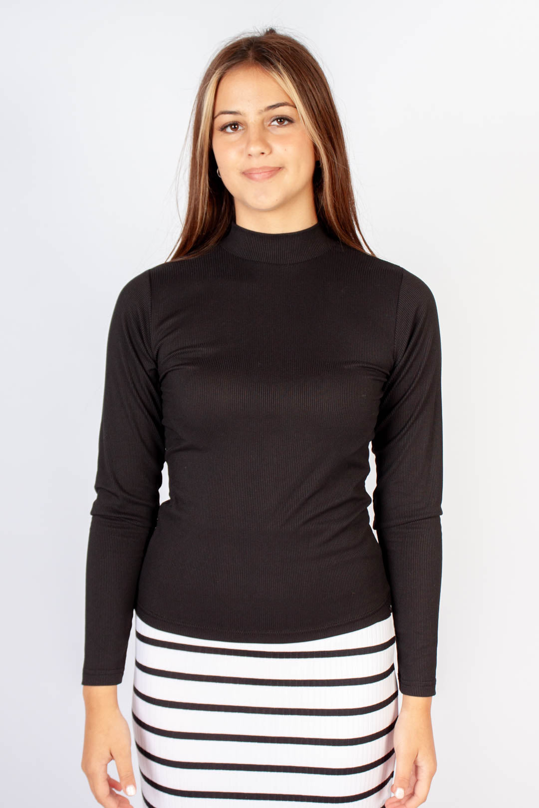 Long Sleeve Turtleneck Top