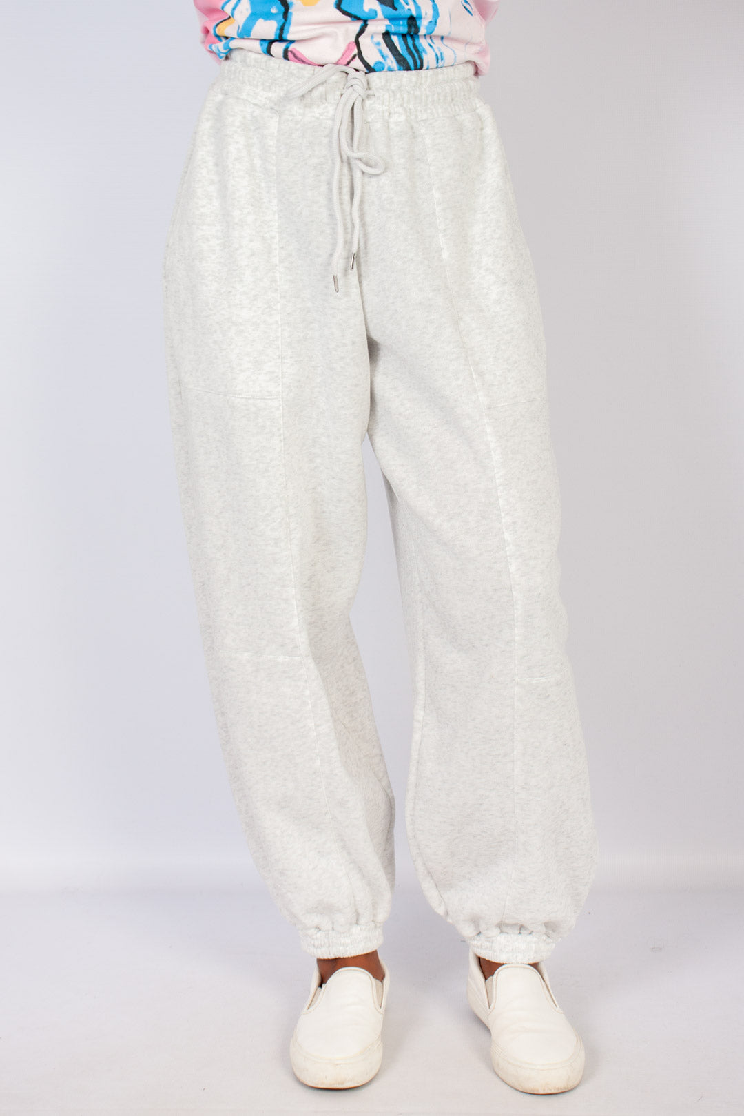 Fleece Barrel Jogger
