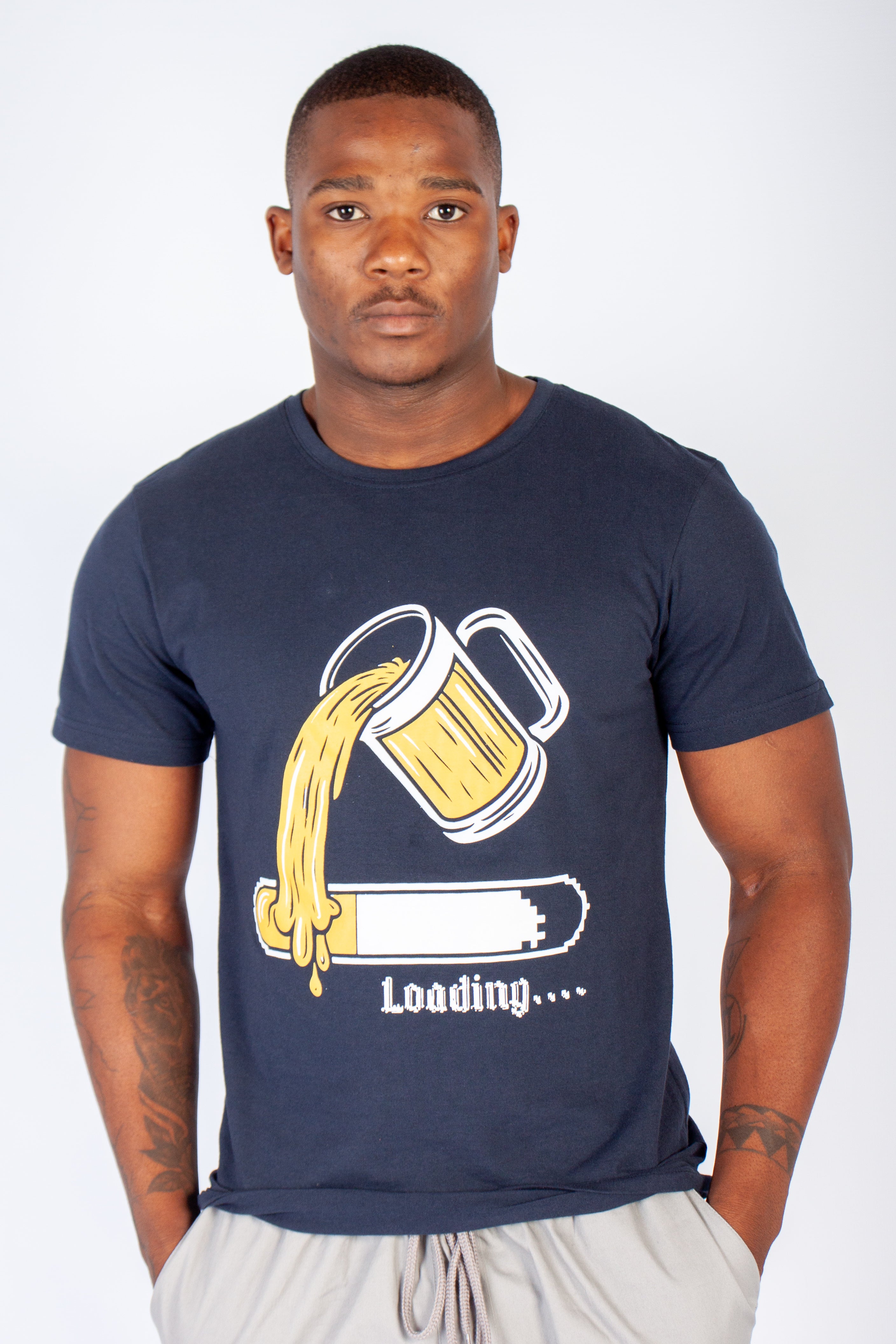 Graphic "Loading" T-Shirt