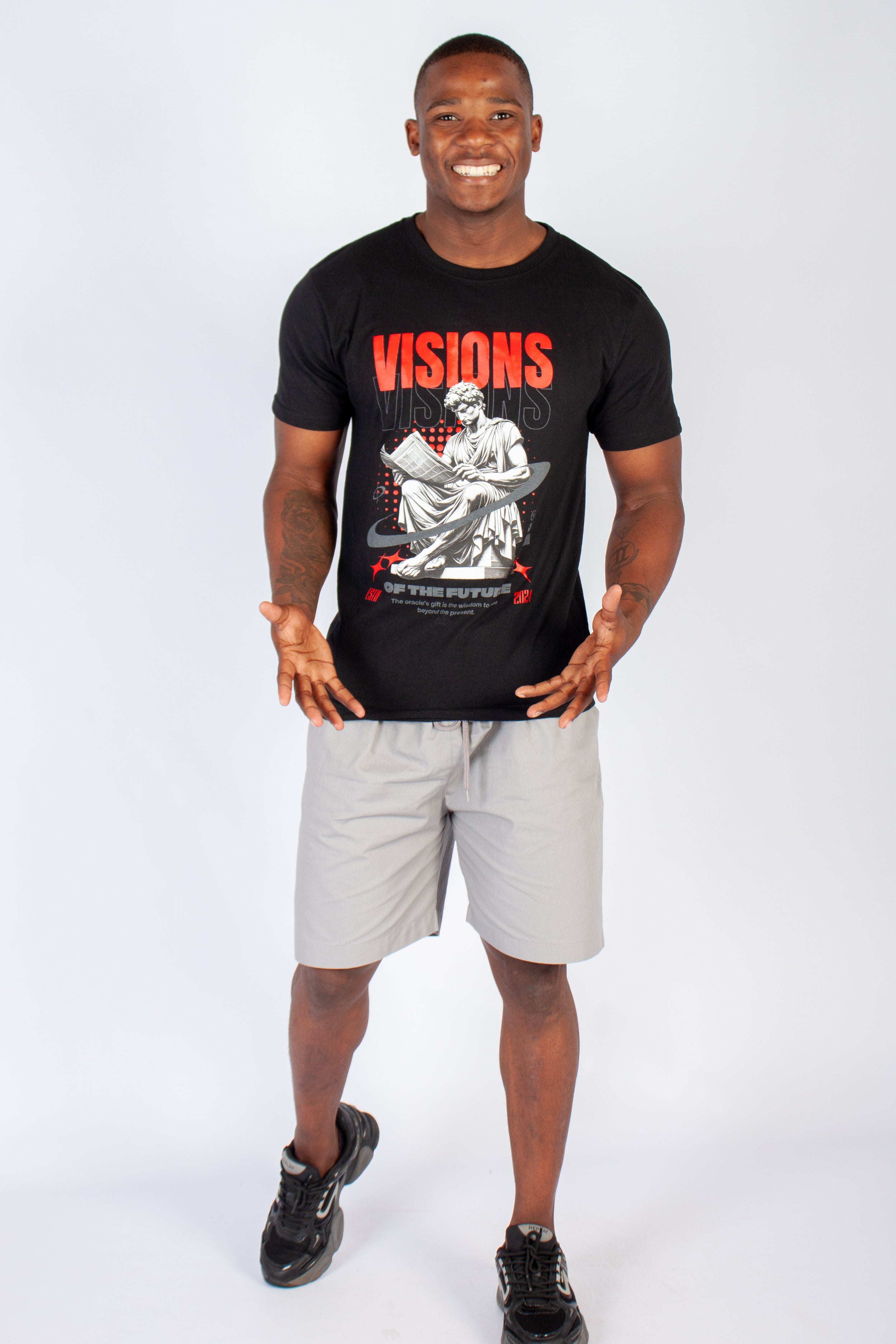 Graphic "Visions" T-Shirt