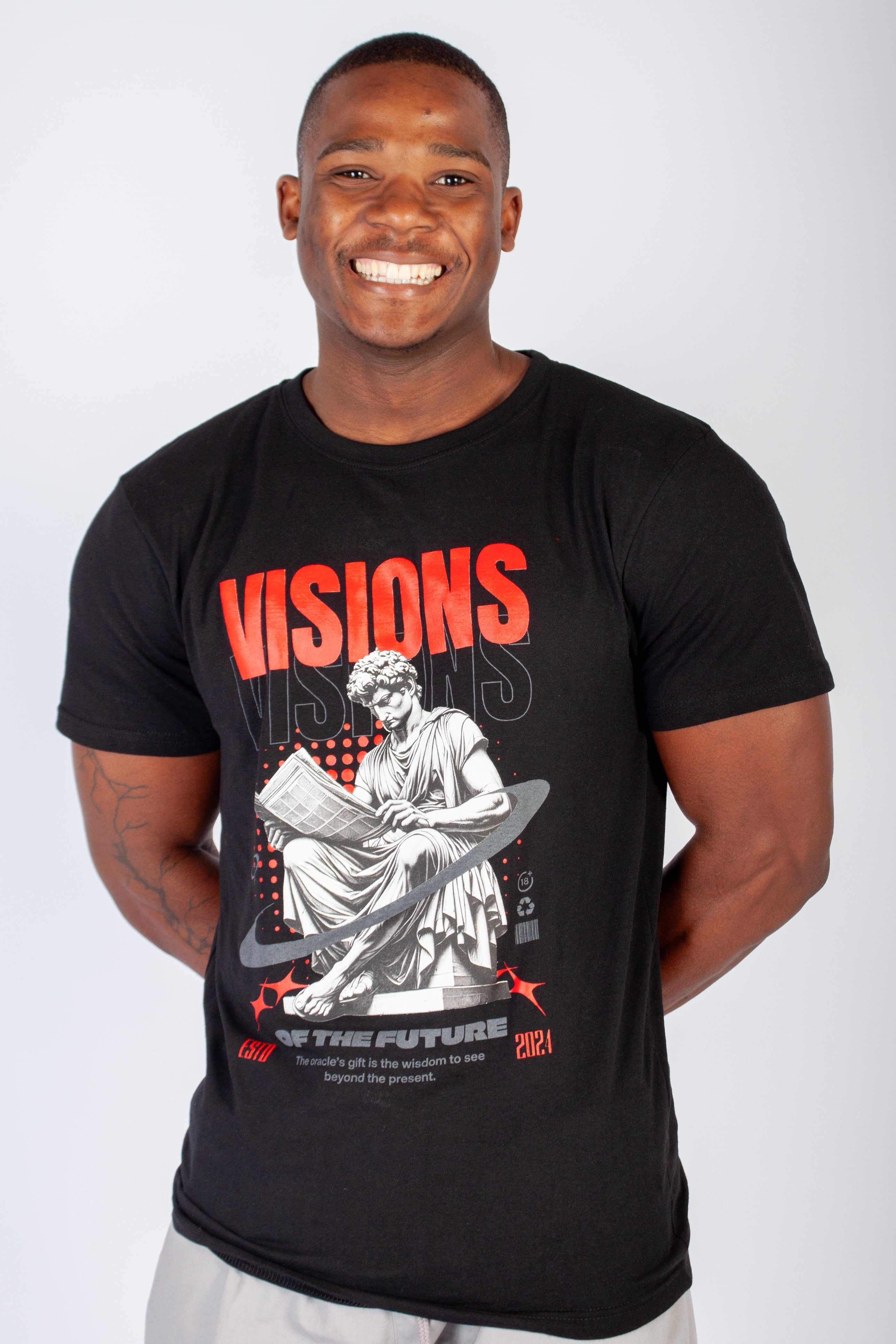 Graphic "Visions" T-Shirt