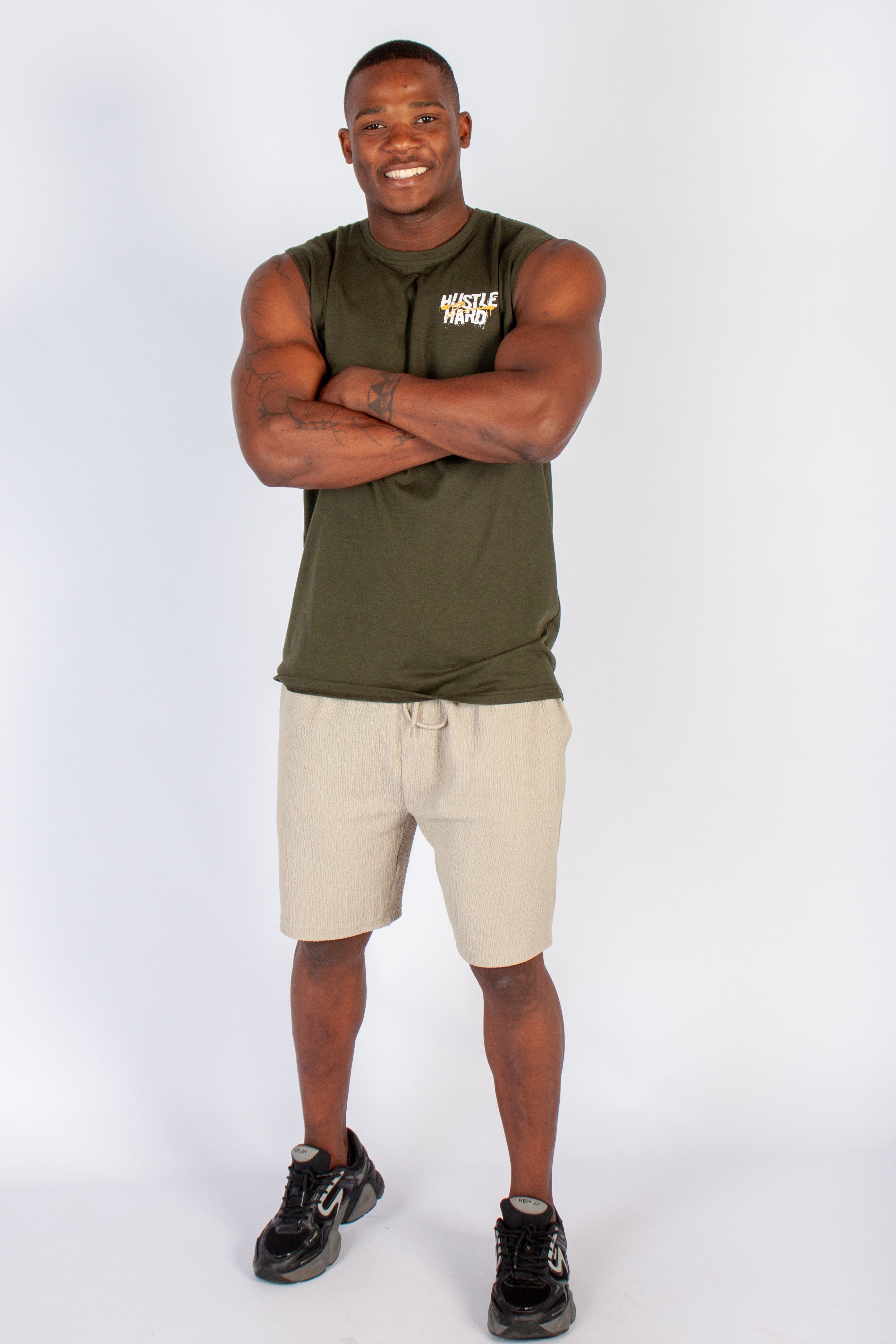 Textured Shorts