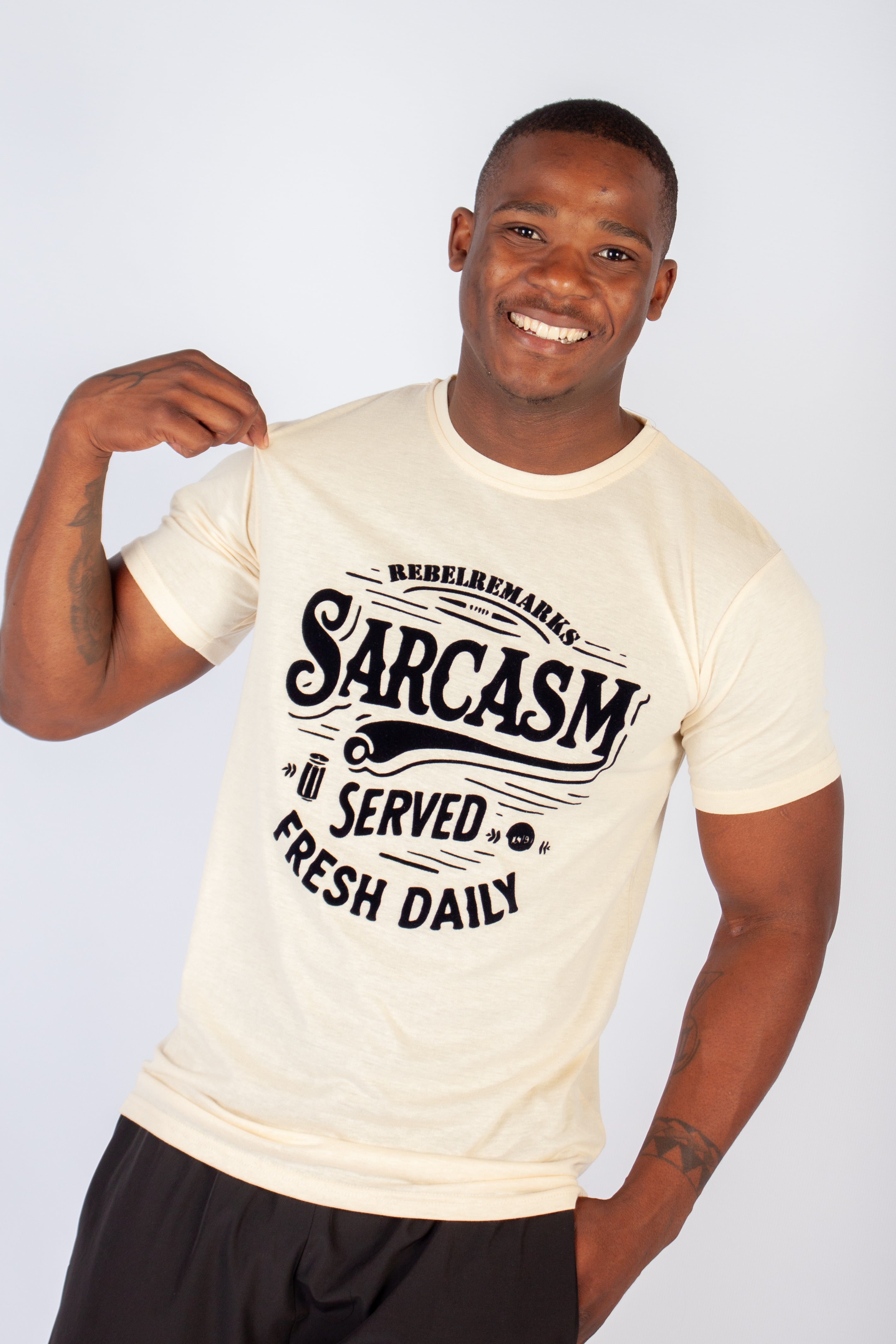 Graphic "Sarcasm" T-Shirt