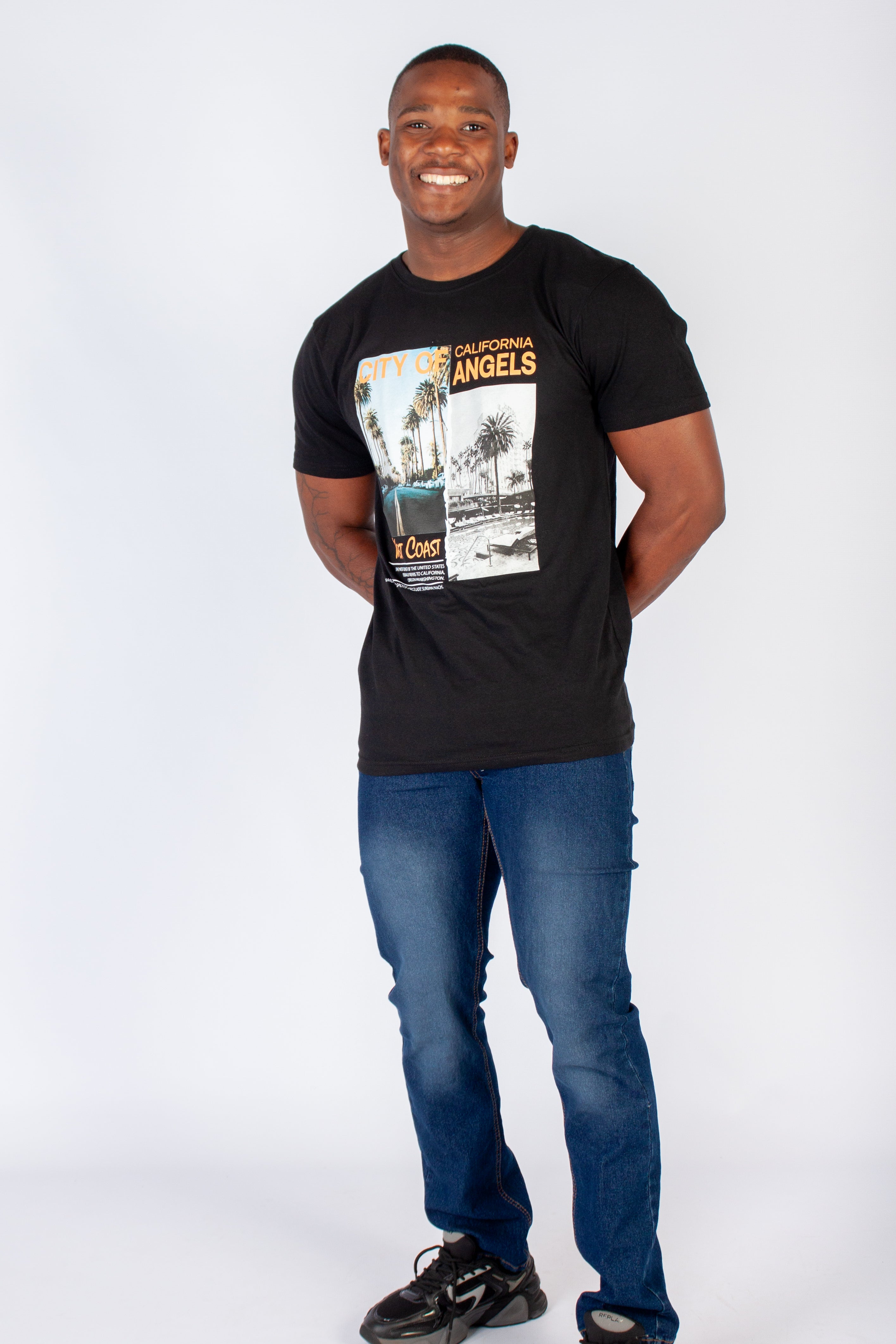 Graphic "City of Angel" T-Shirt