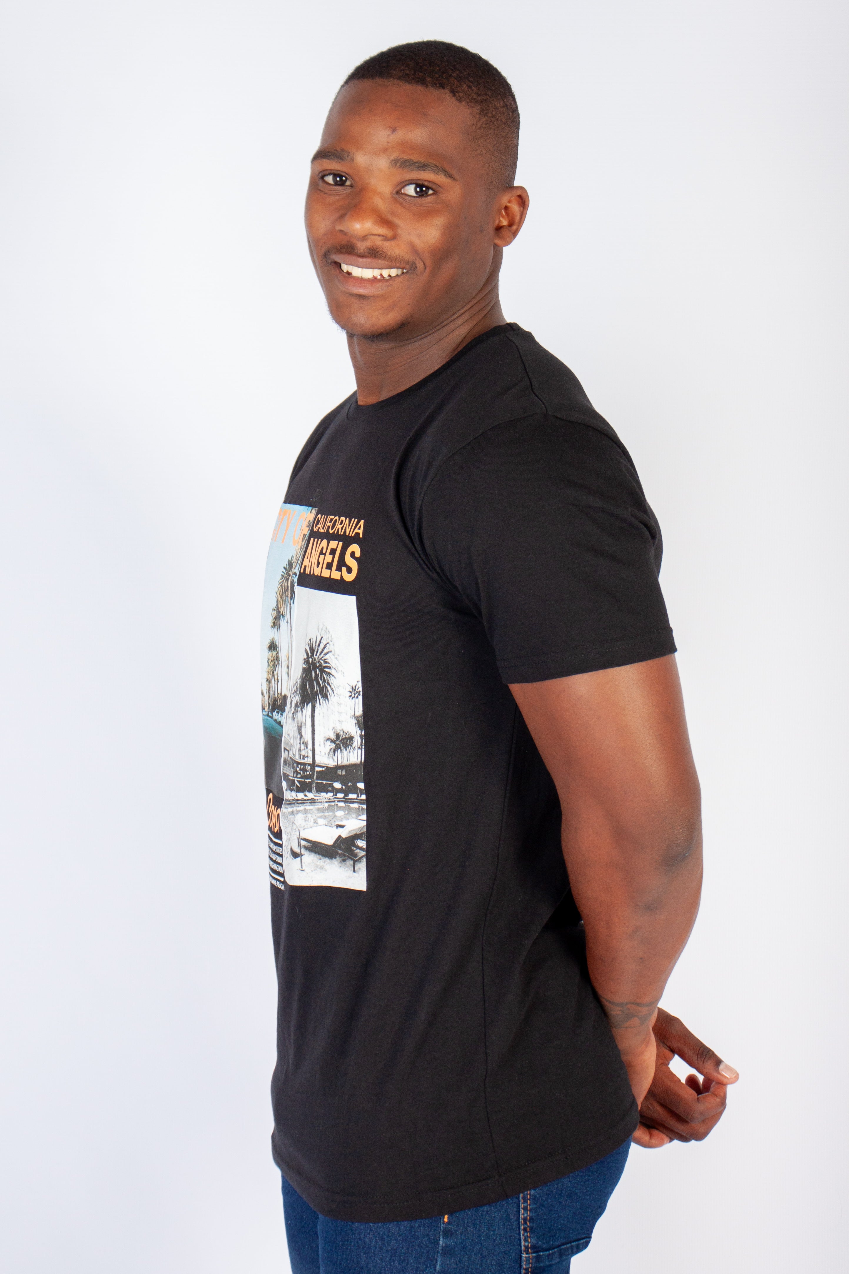 Graphic "City of Angel" T-Shirt