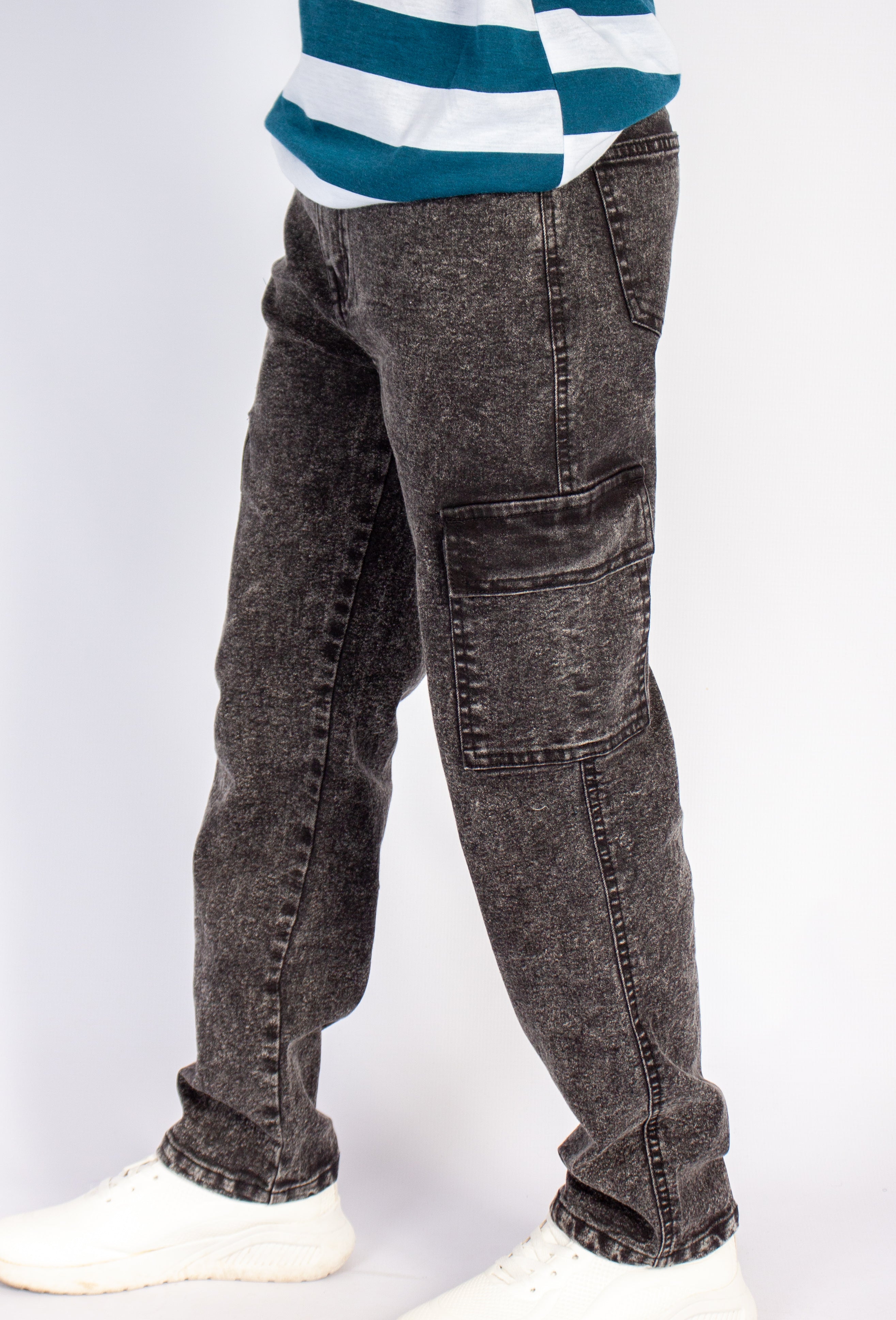 Cargo Denim Jeans
