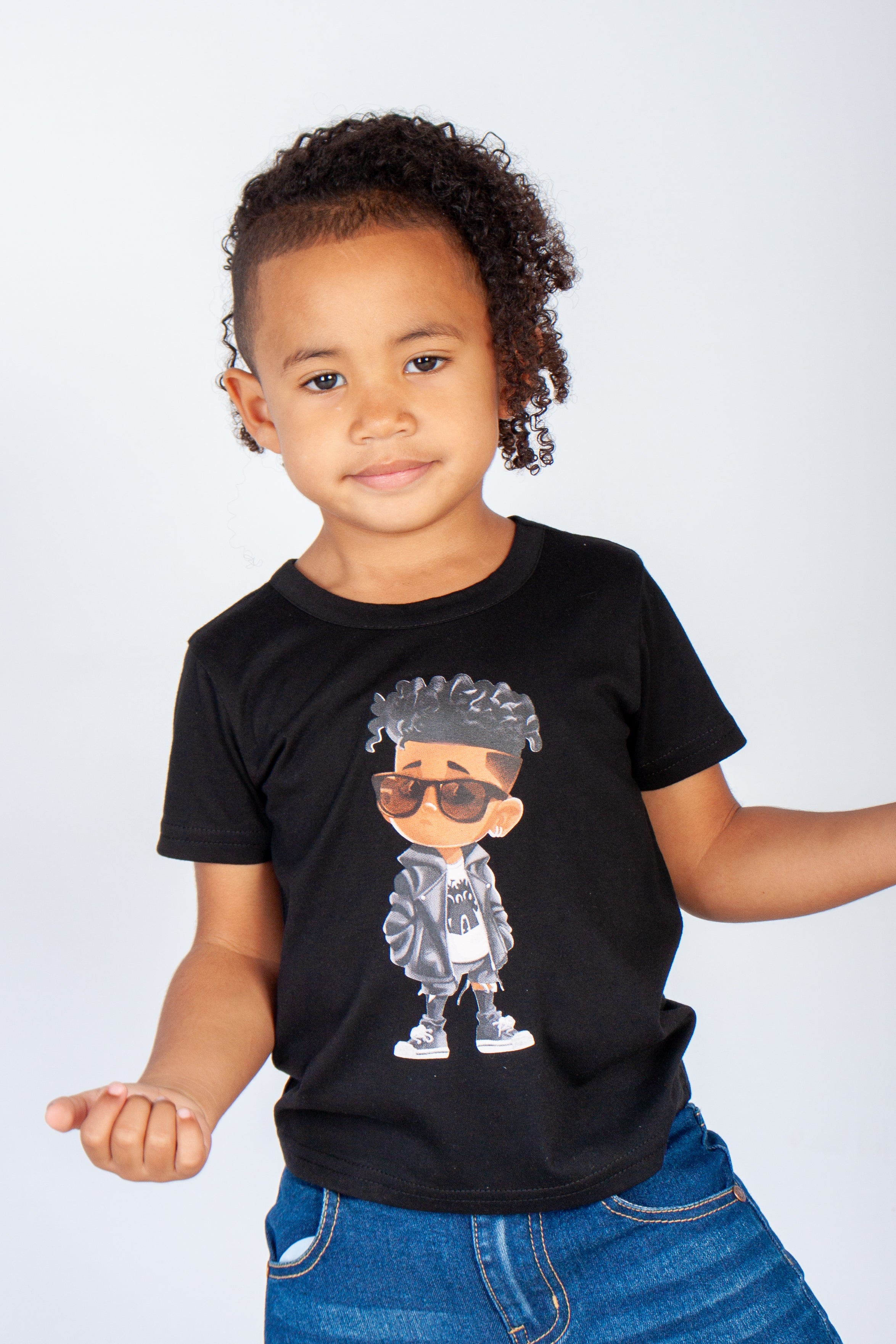 Graphic "Cool Boy" T-Shirt