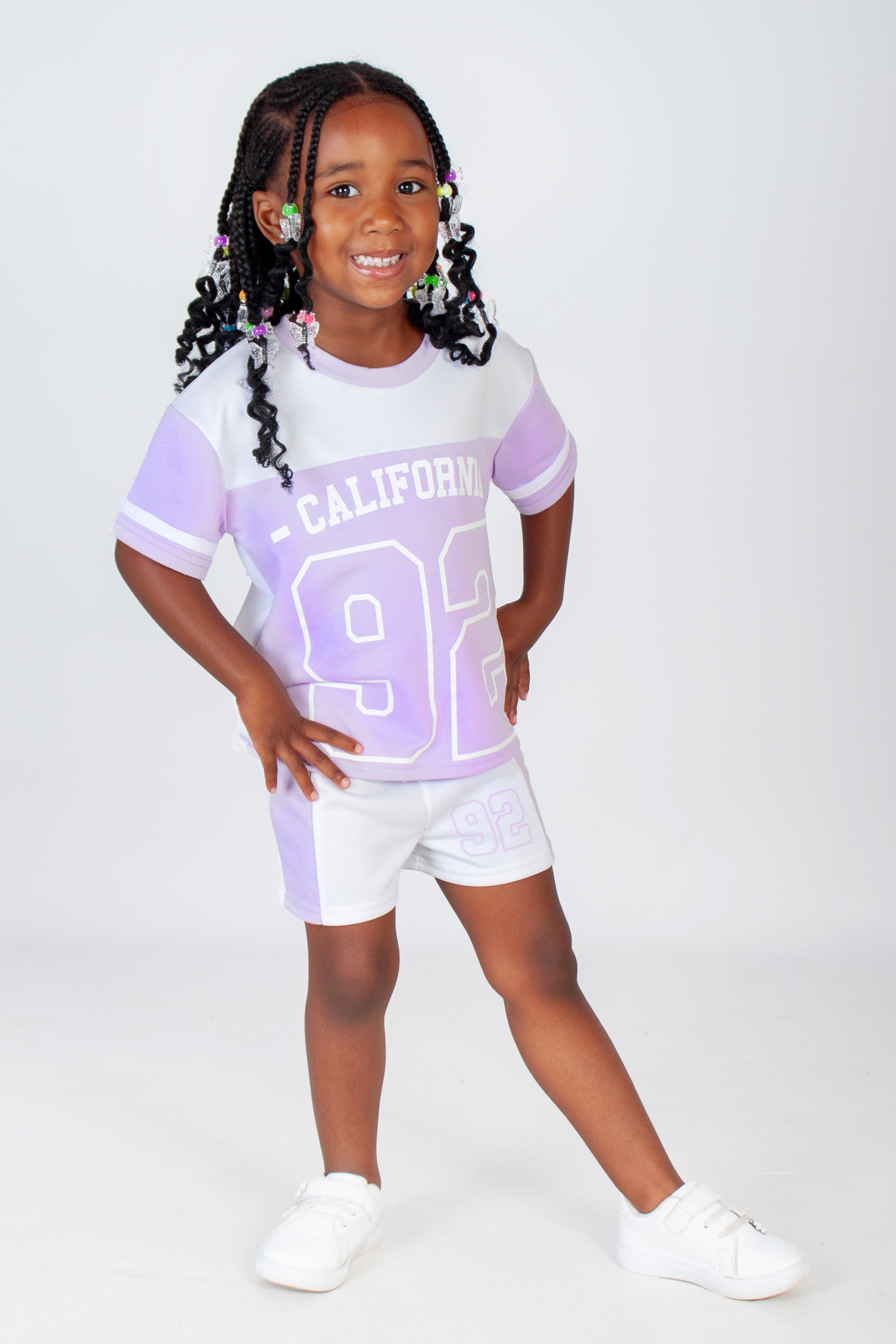Oversized T-Shirt And Shorts Set