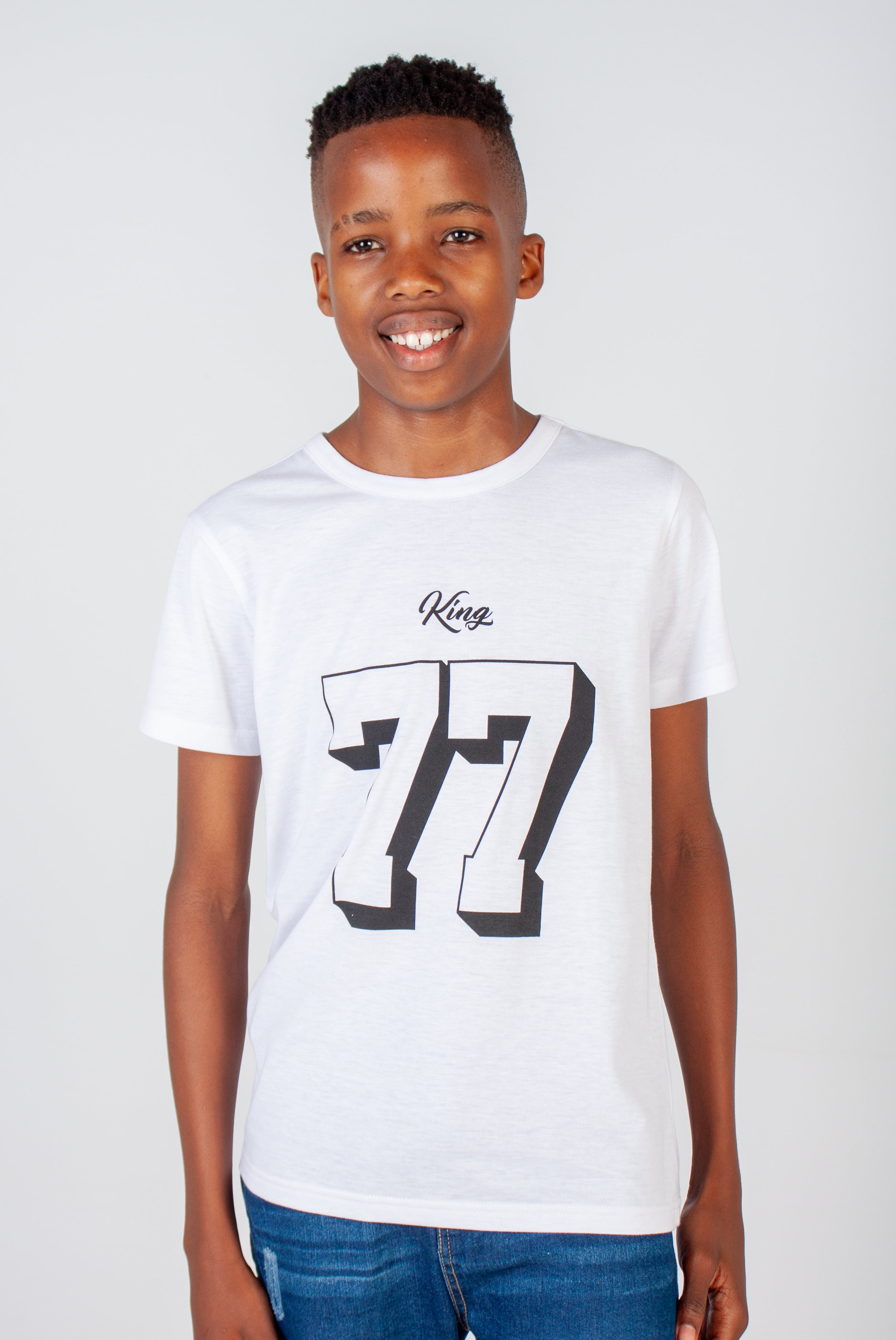 Graphic "King 77" T-Shirt