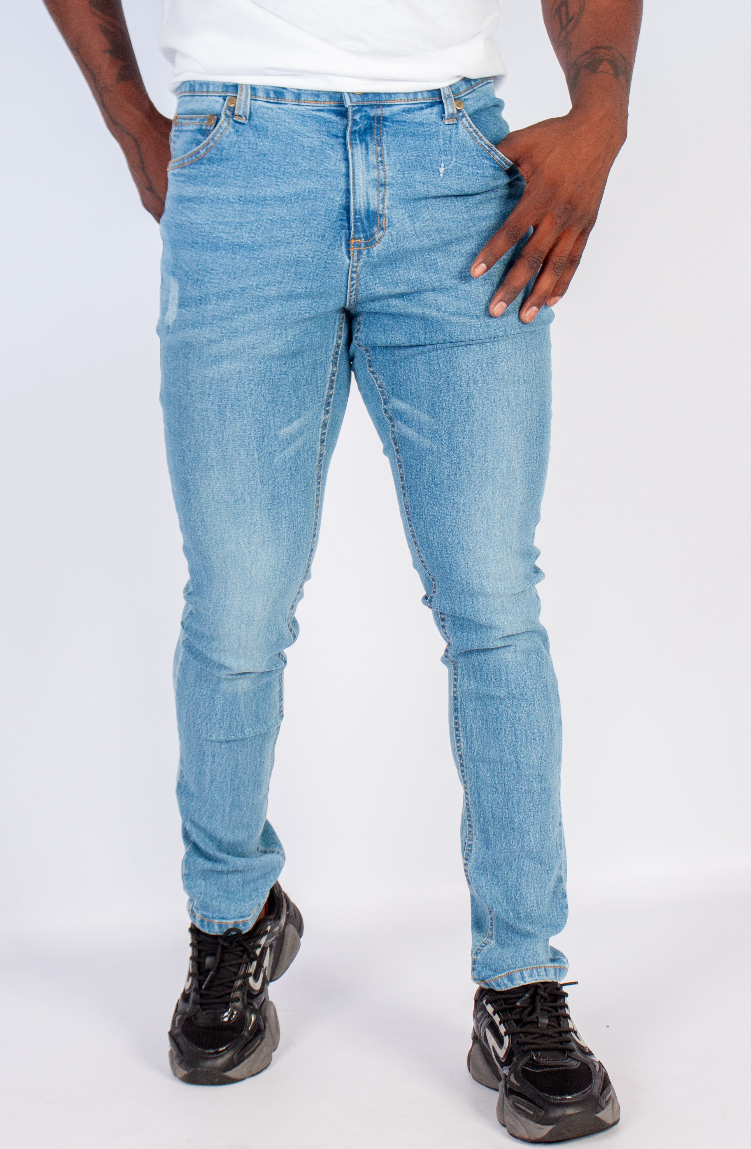 Spray On Denim Jeans