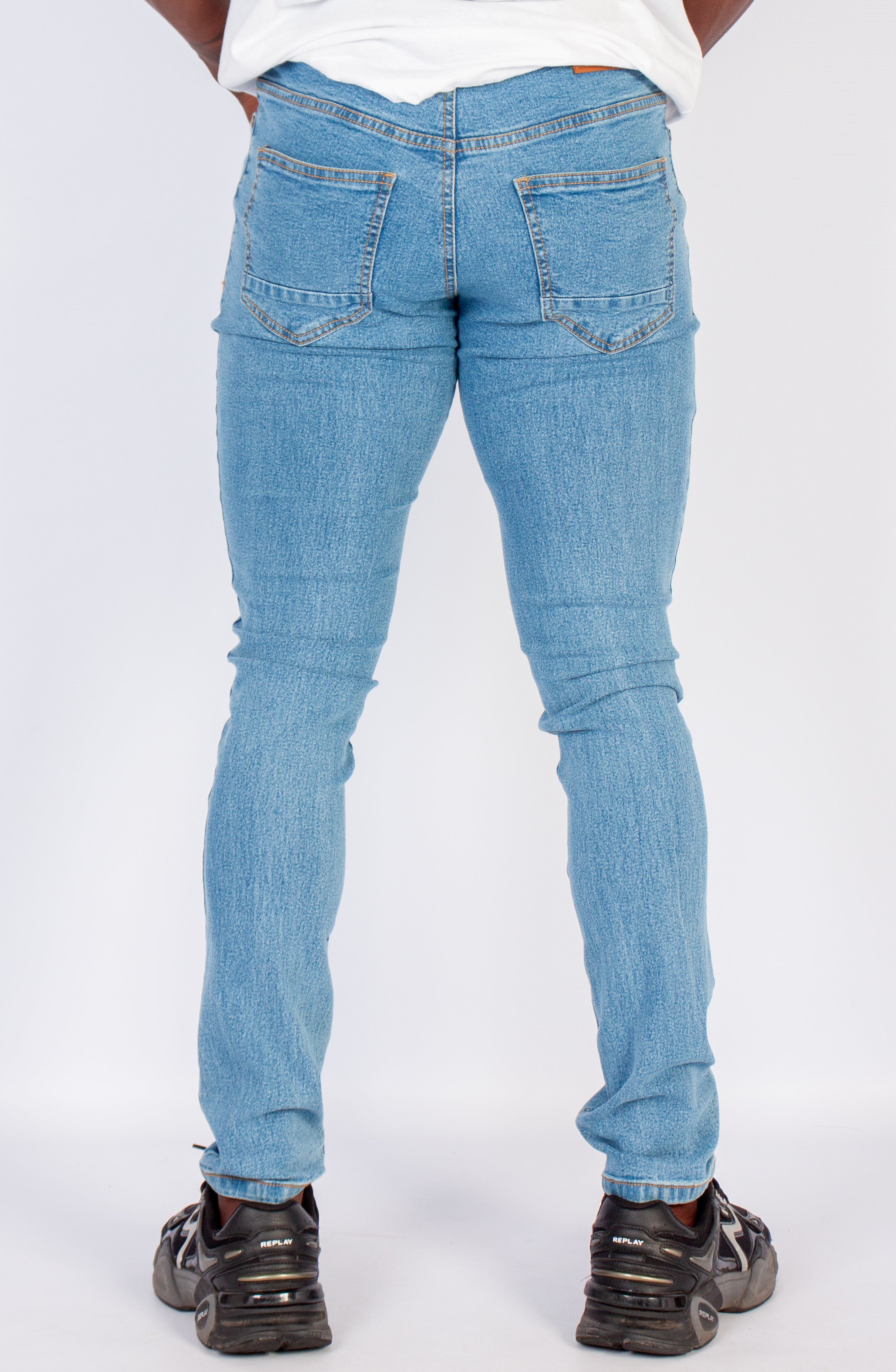 Spray On Denim Jeans