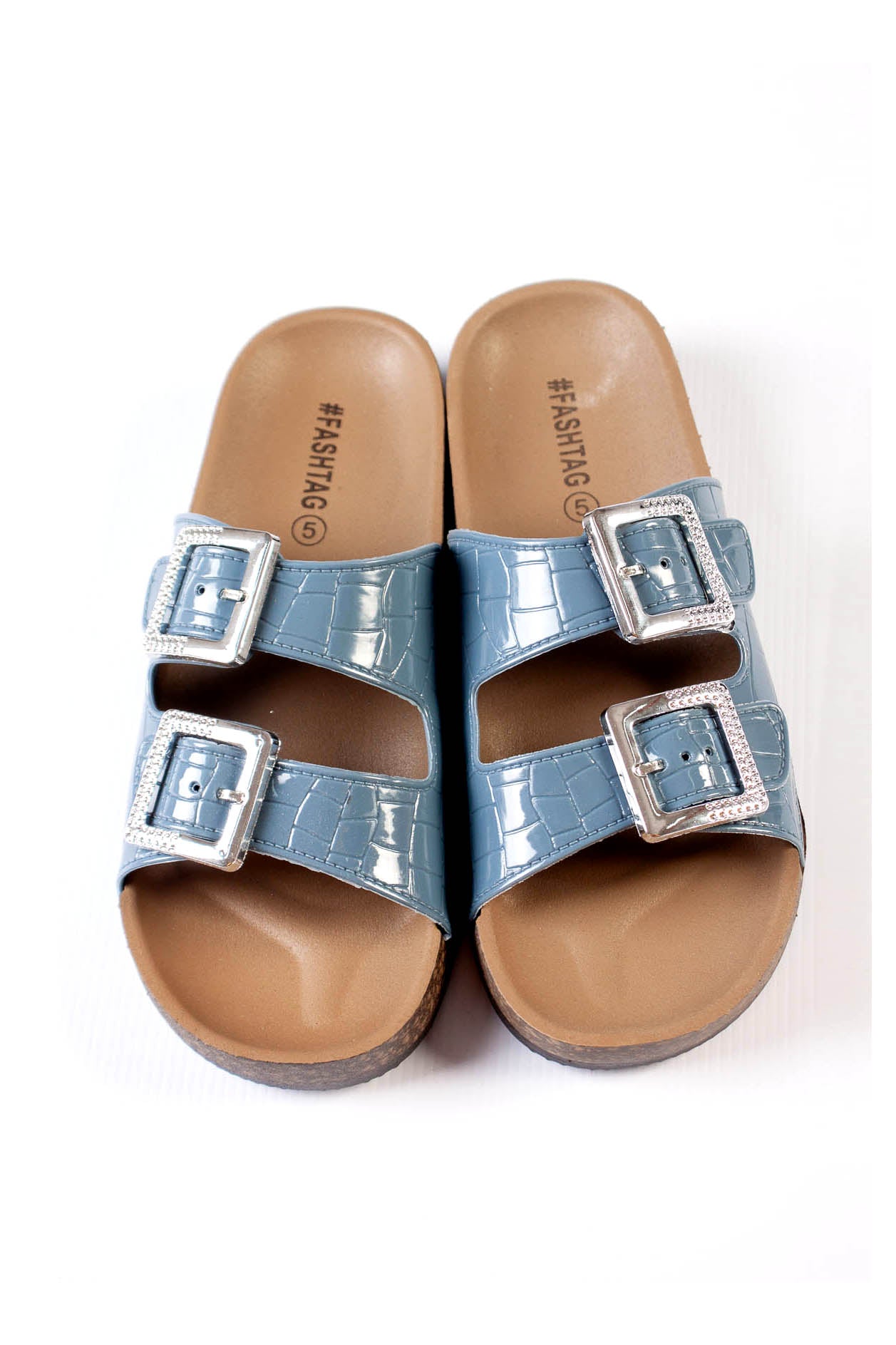 Diamante Buckle Slider