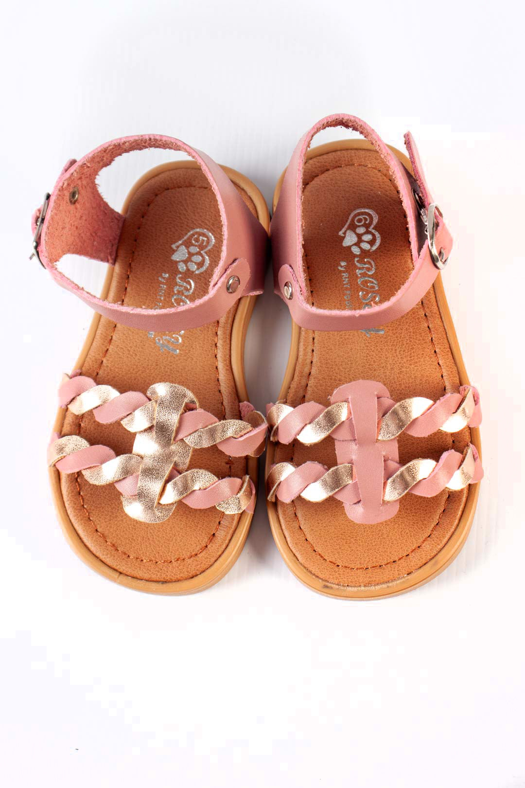 Twisted Back Strap Sandal