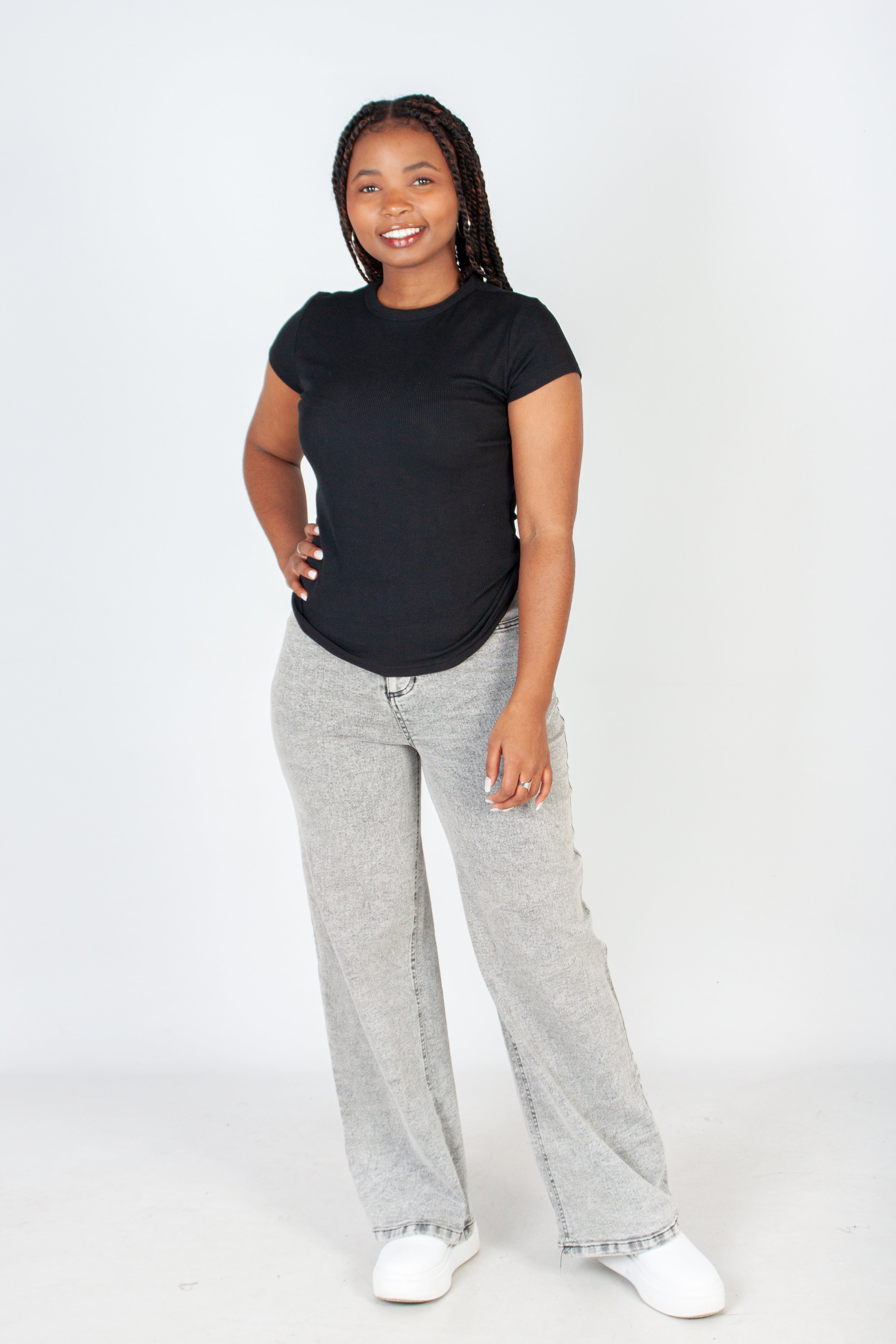 Fitted Ribbed Top