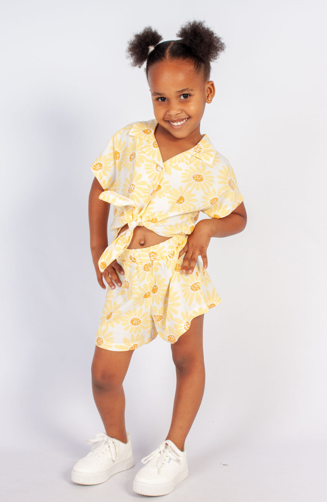 Floral Shirt And Shorts Set