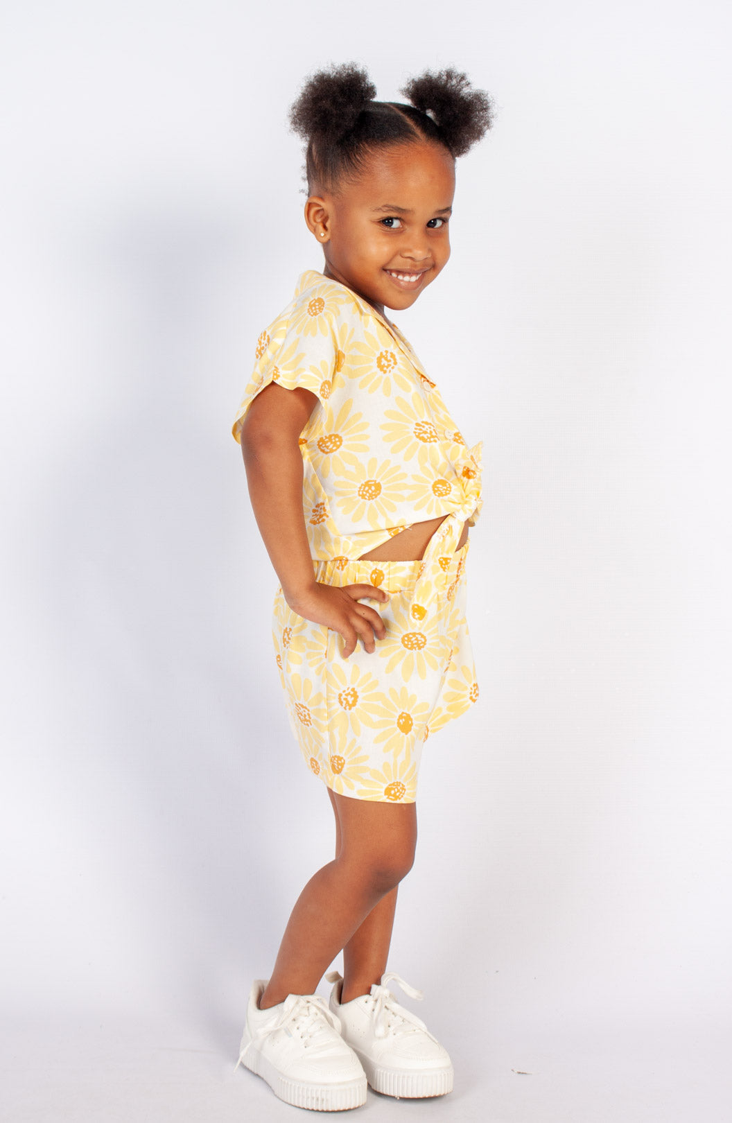 Floral Shirt And Shorts Set