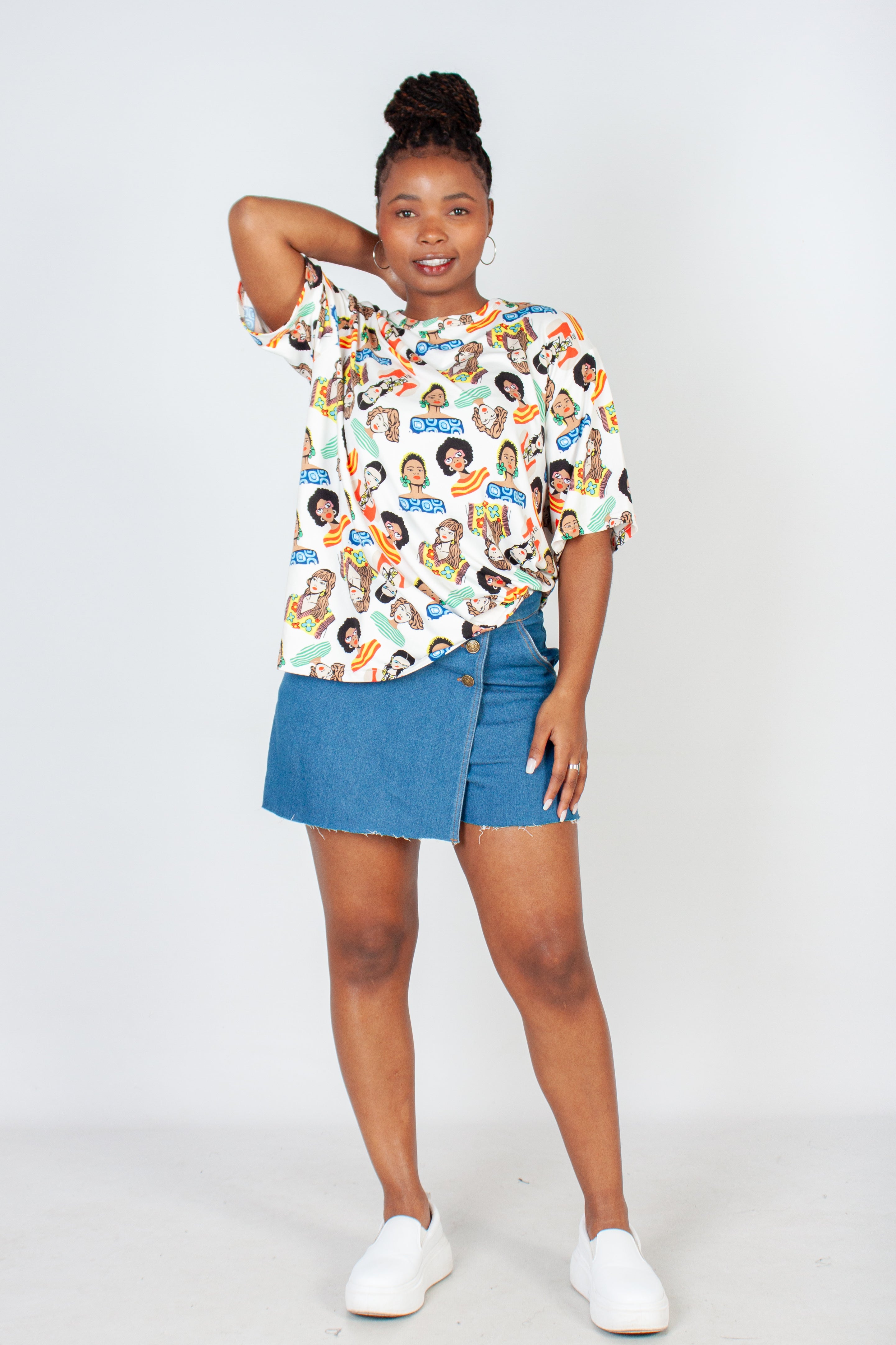 Asymmetrical Skort