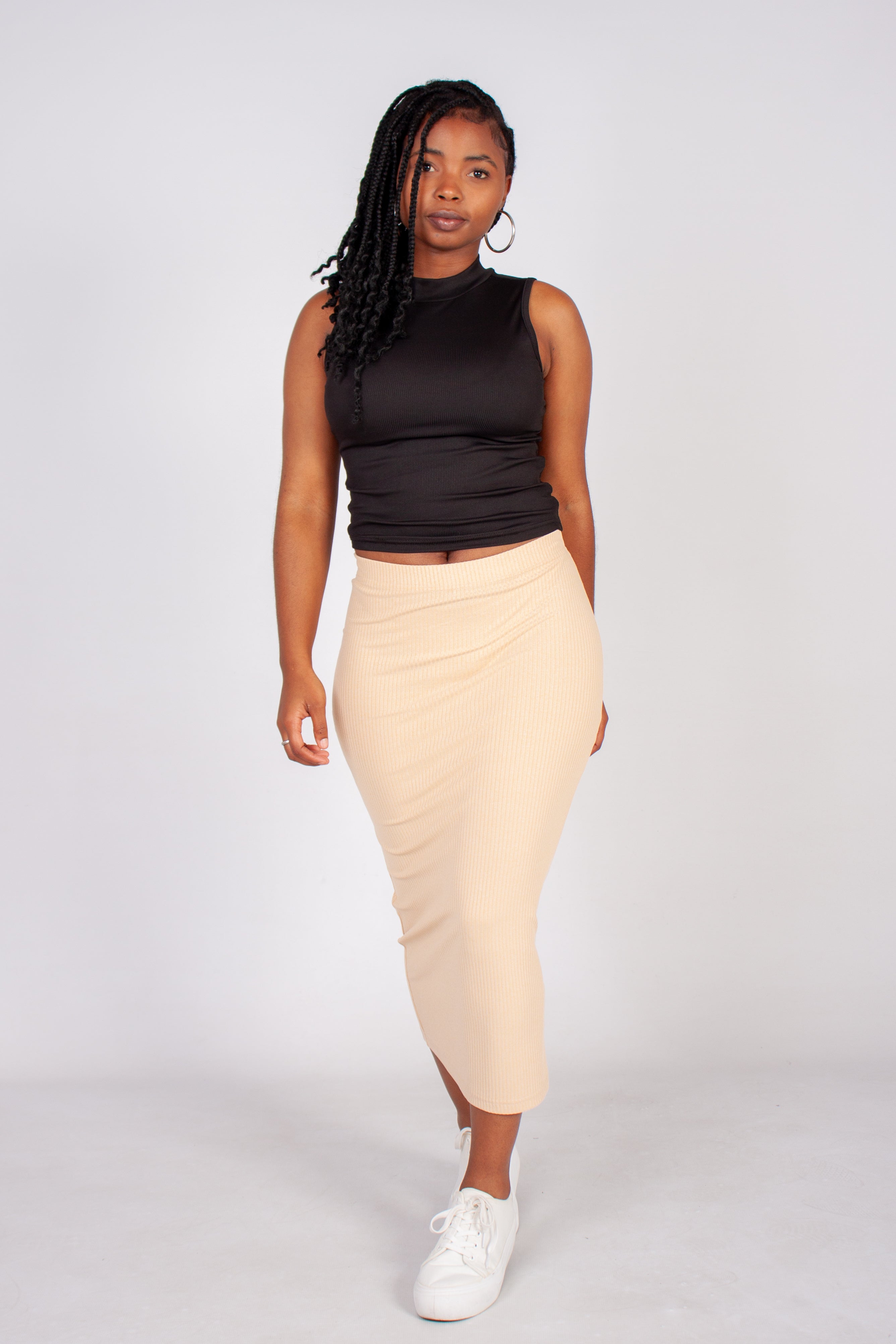 Turtleneck Tank Top