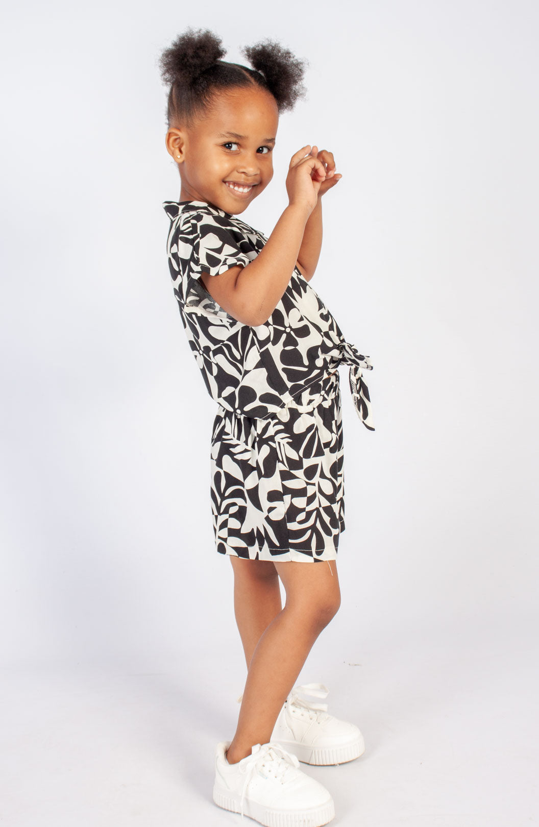 Floral Shirt And Shorts Set