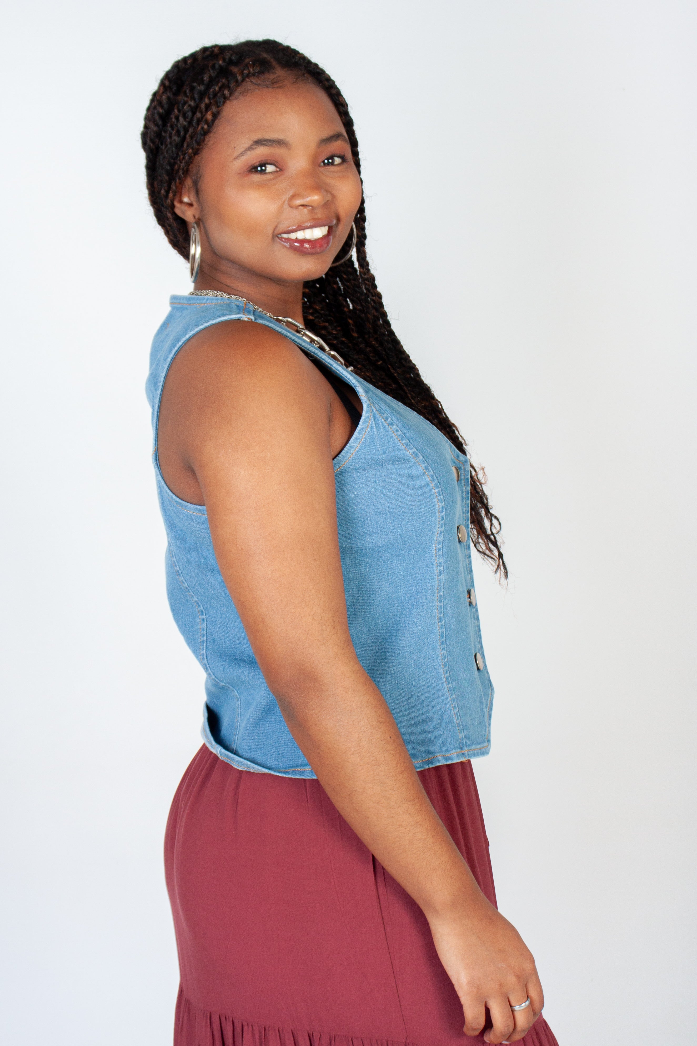 Denim Waistcoat