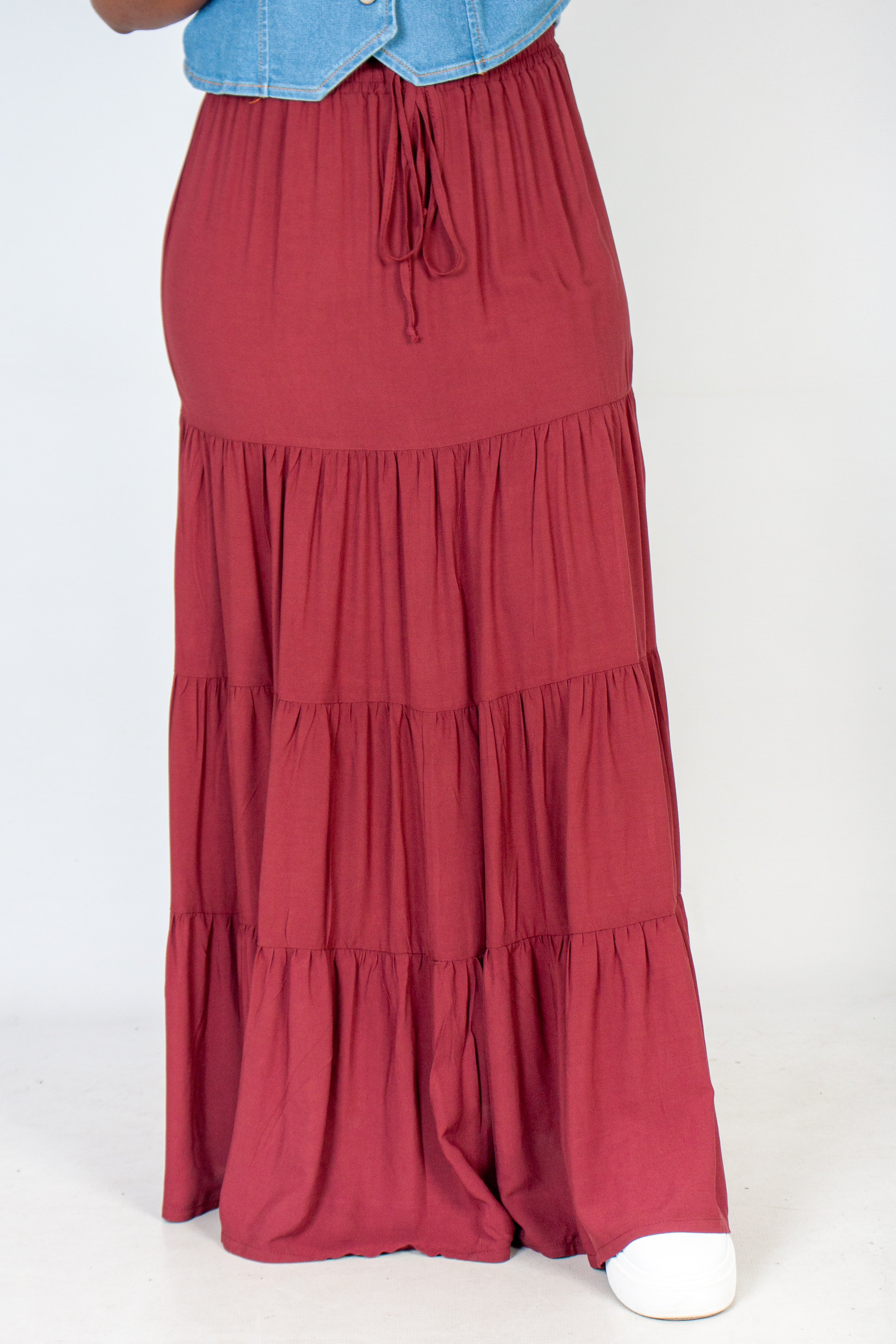 Trapeze Maxi Skirt