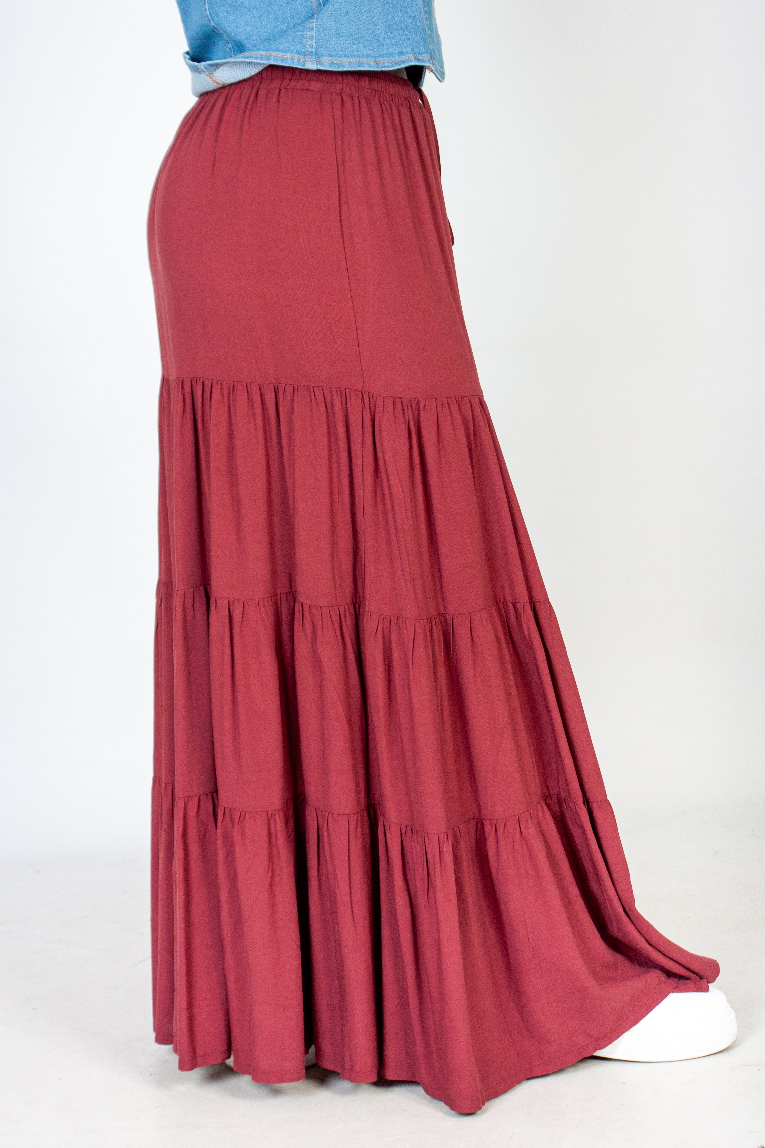 Trapeze Maxi Skirt