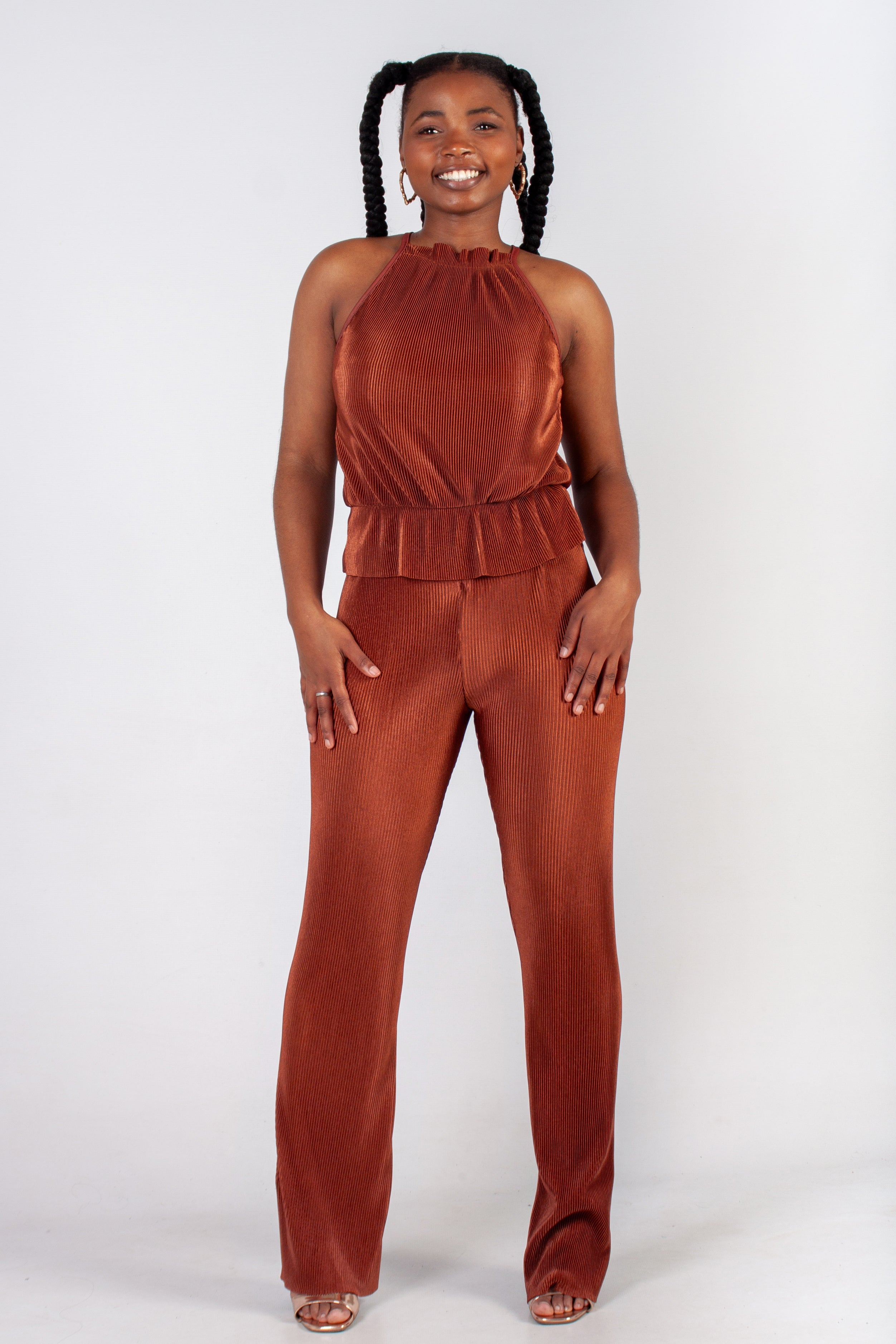 Plisse Leggings