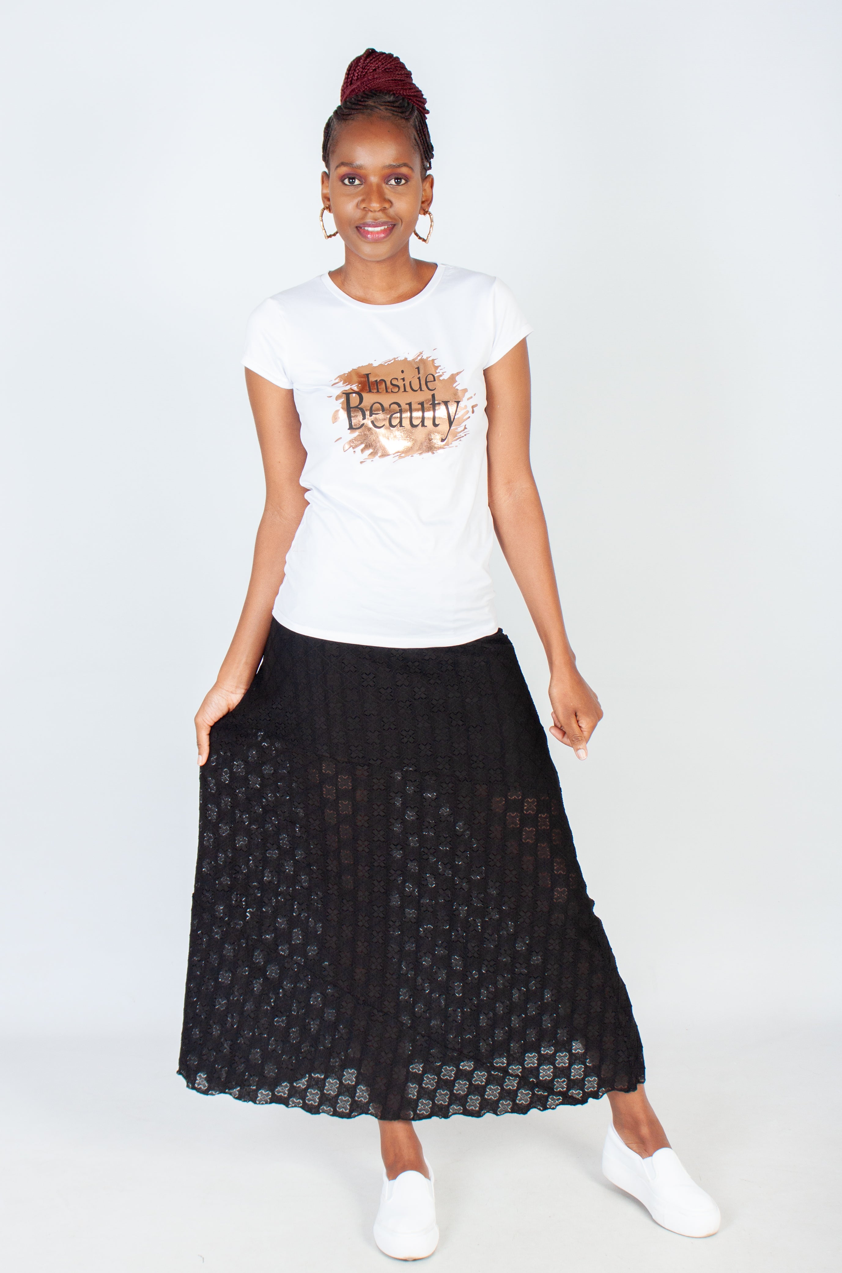 Lace Maxi Skirt