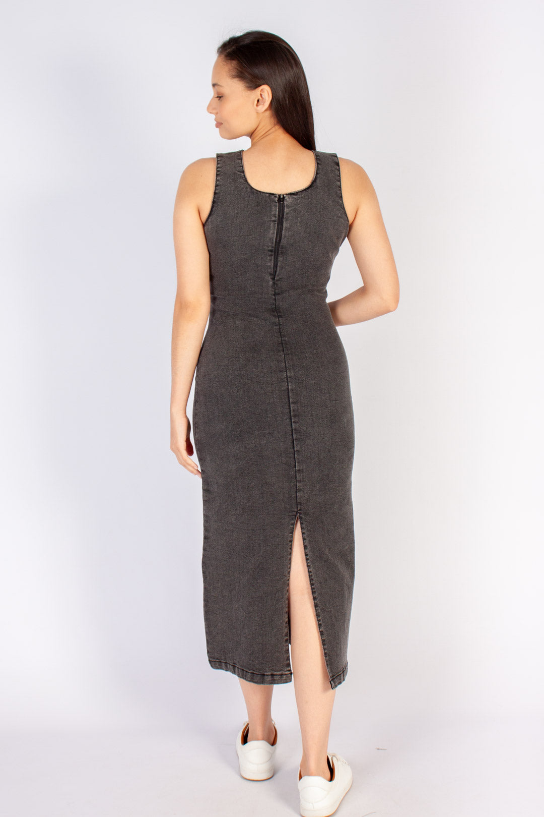 Denim Maxi Dress