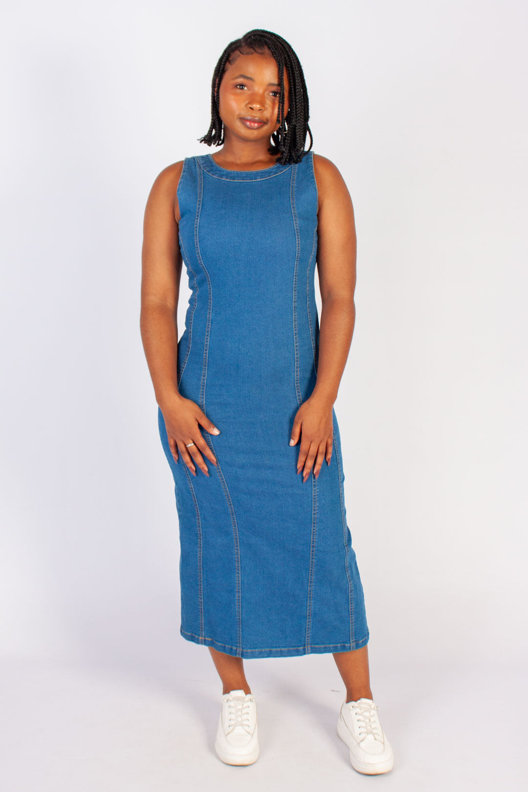 Denim Maxi Dress