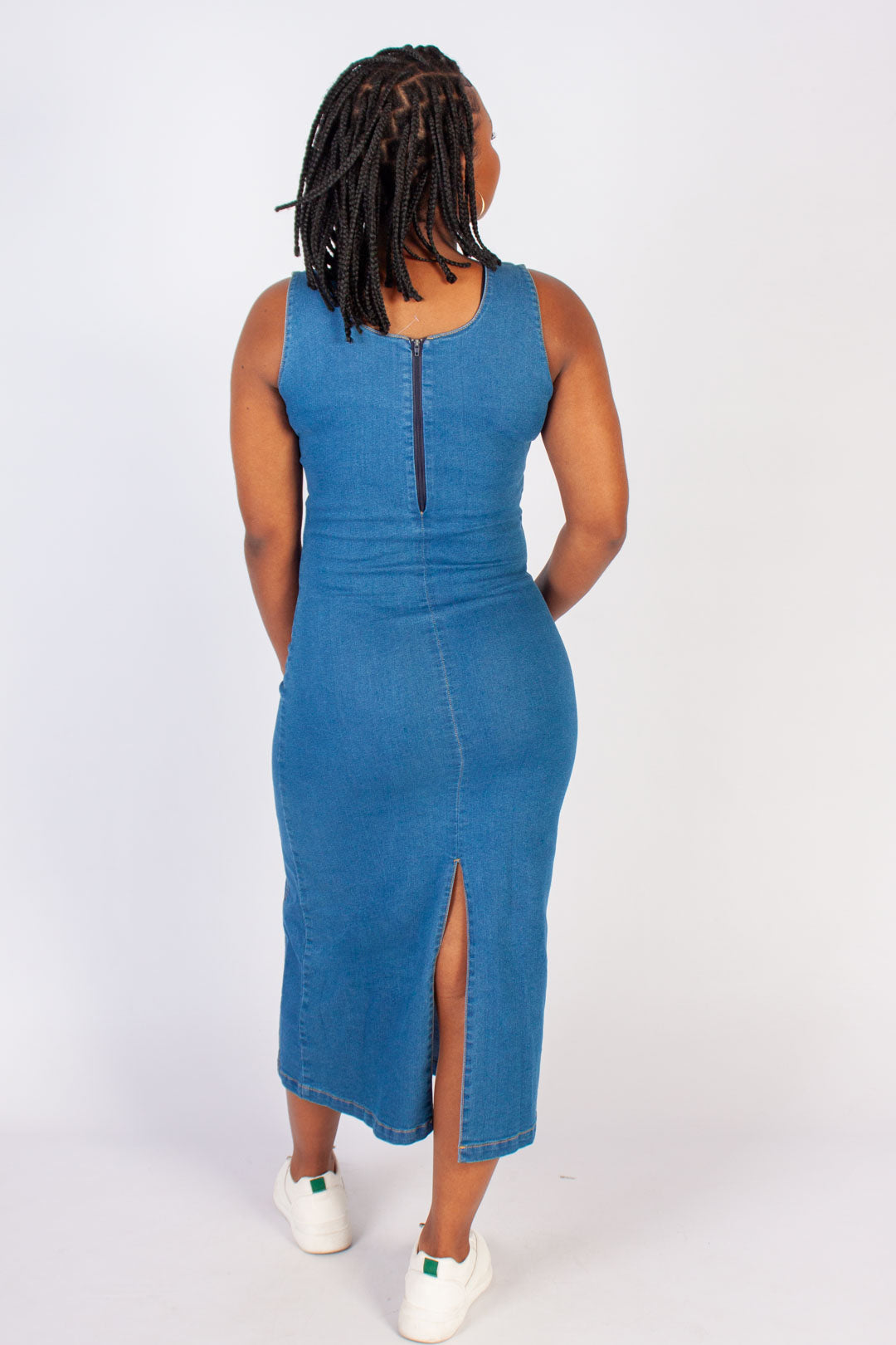 Denim Maxi Dress