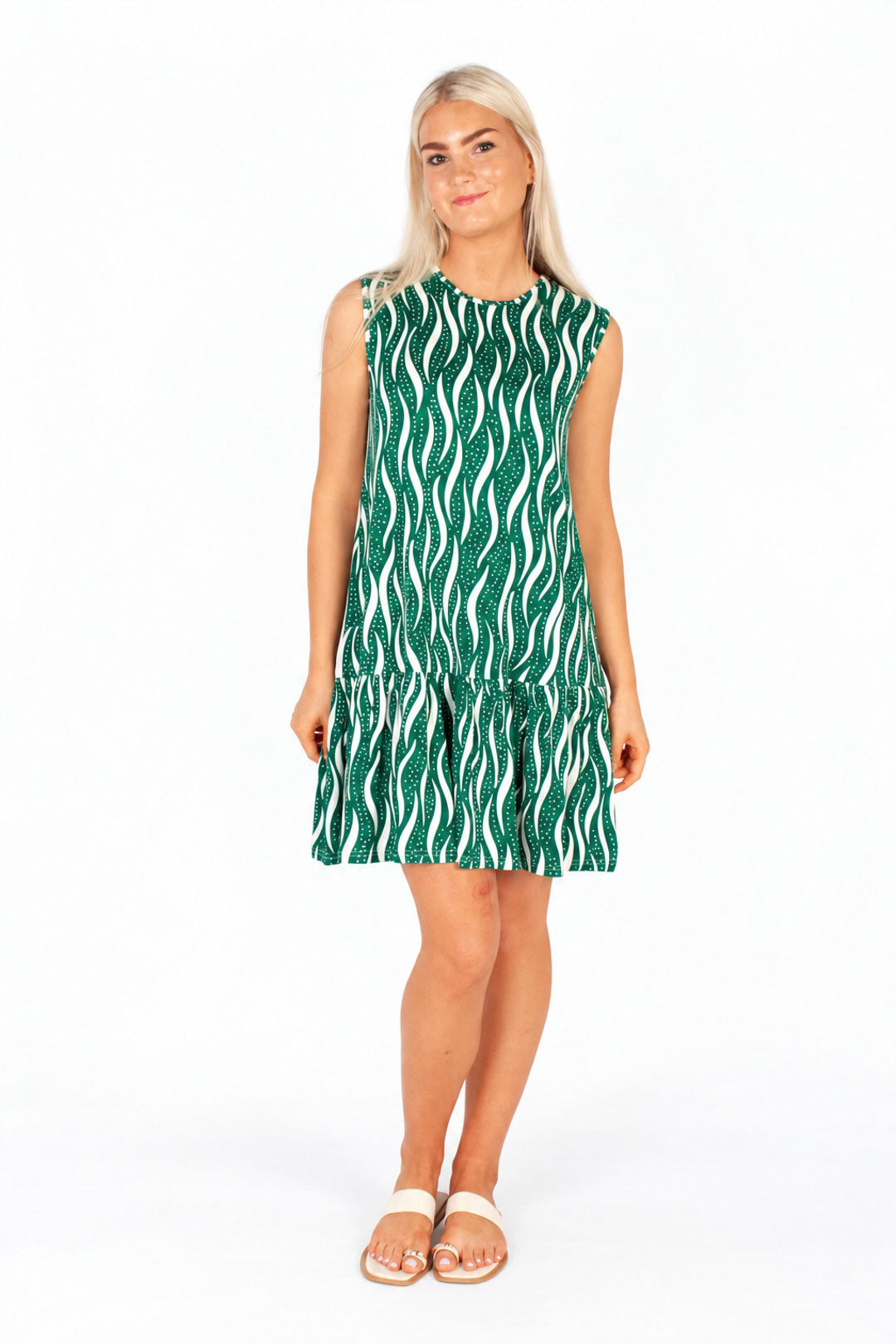 Drop Waist Mini Dress