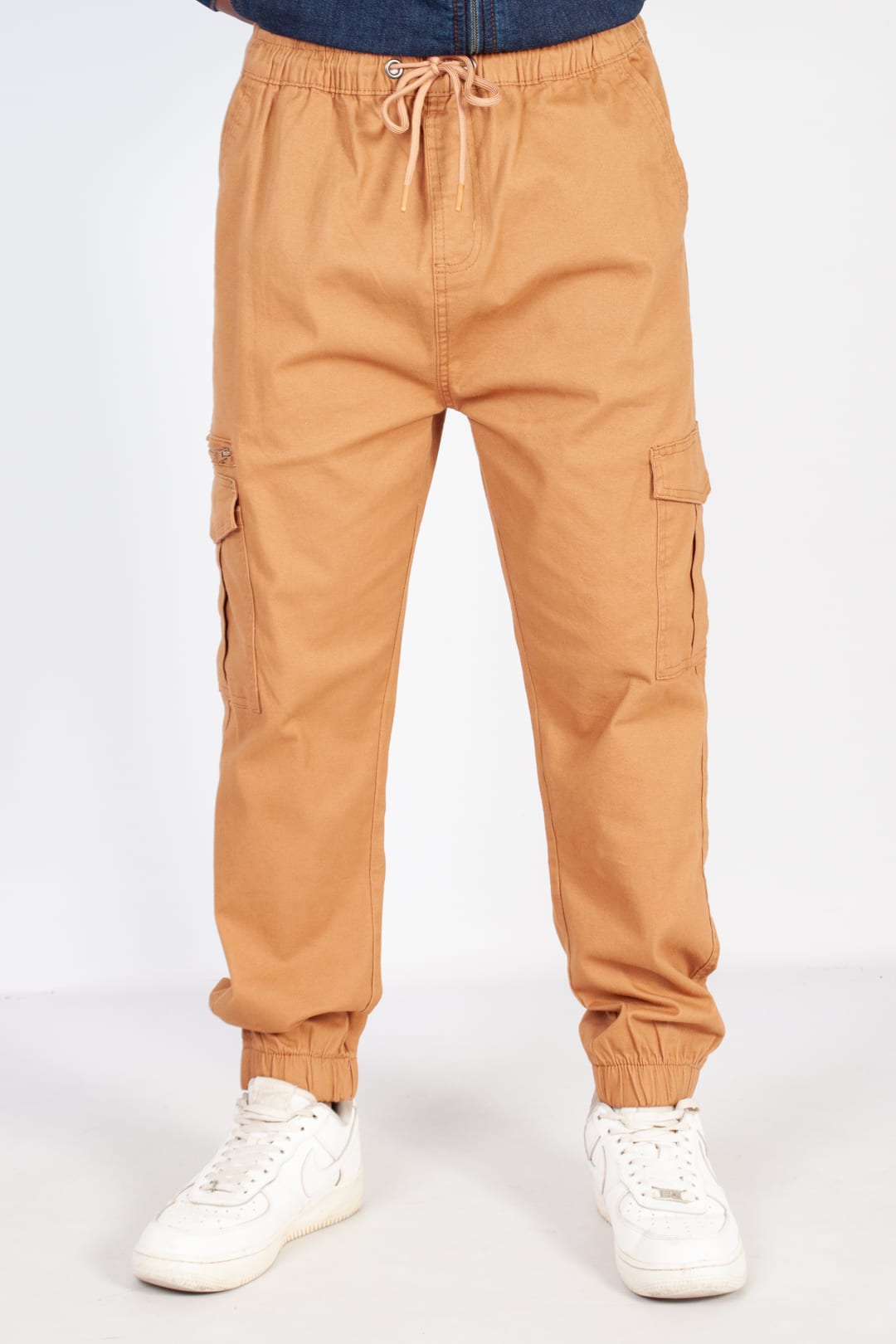 Twill Cargo Joggers