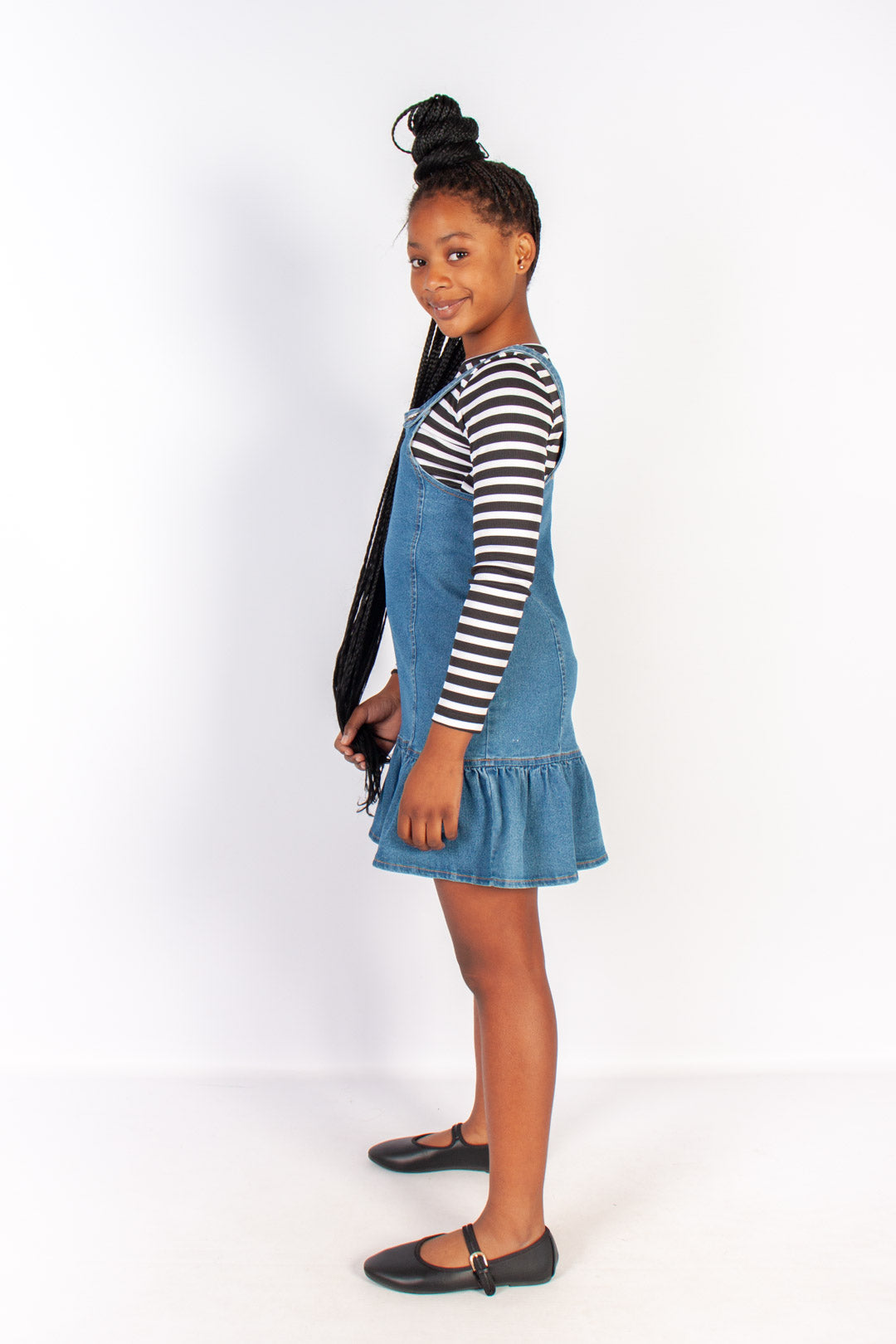 Denim Pinni Dress