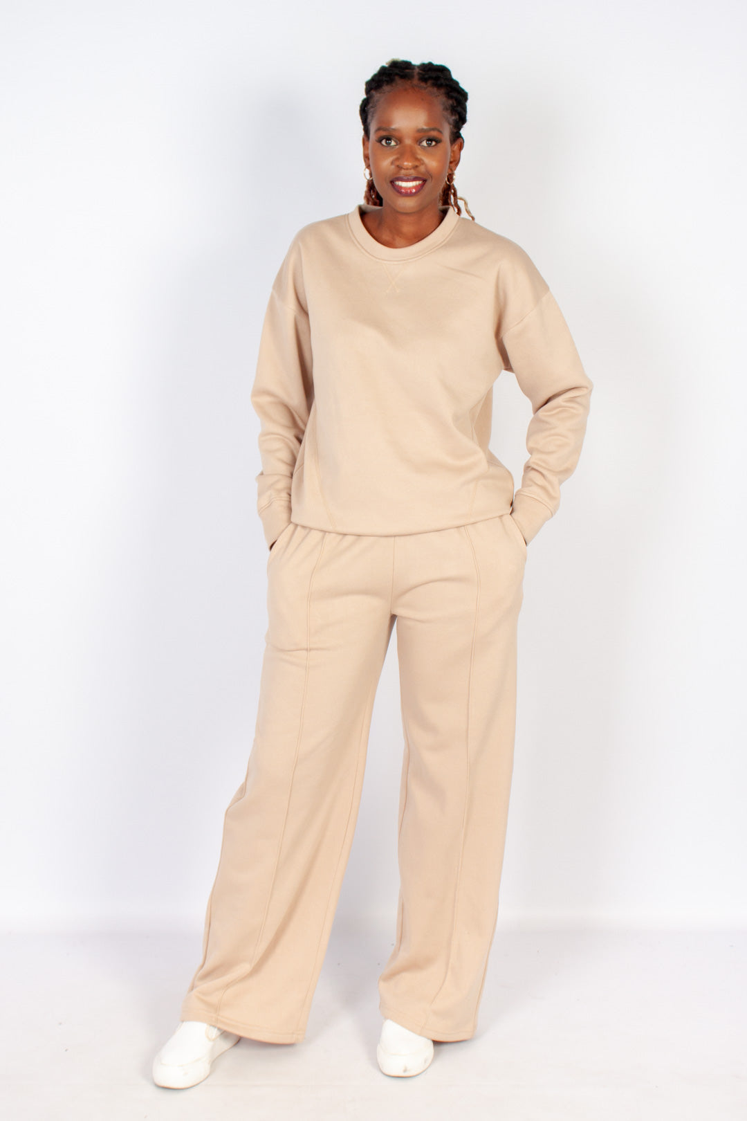 Fleece Barrel Jogger
