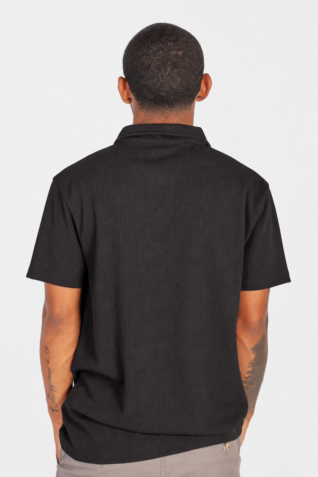 1/4 Zip Textured Golfer