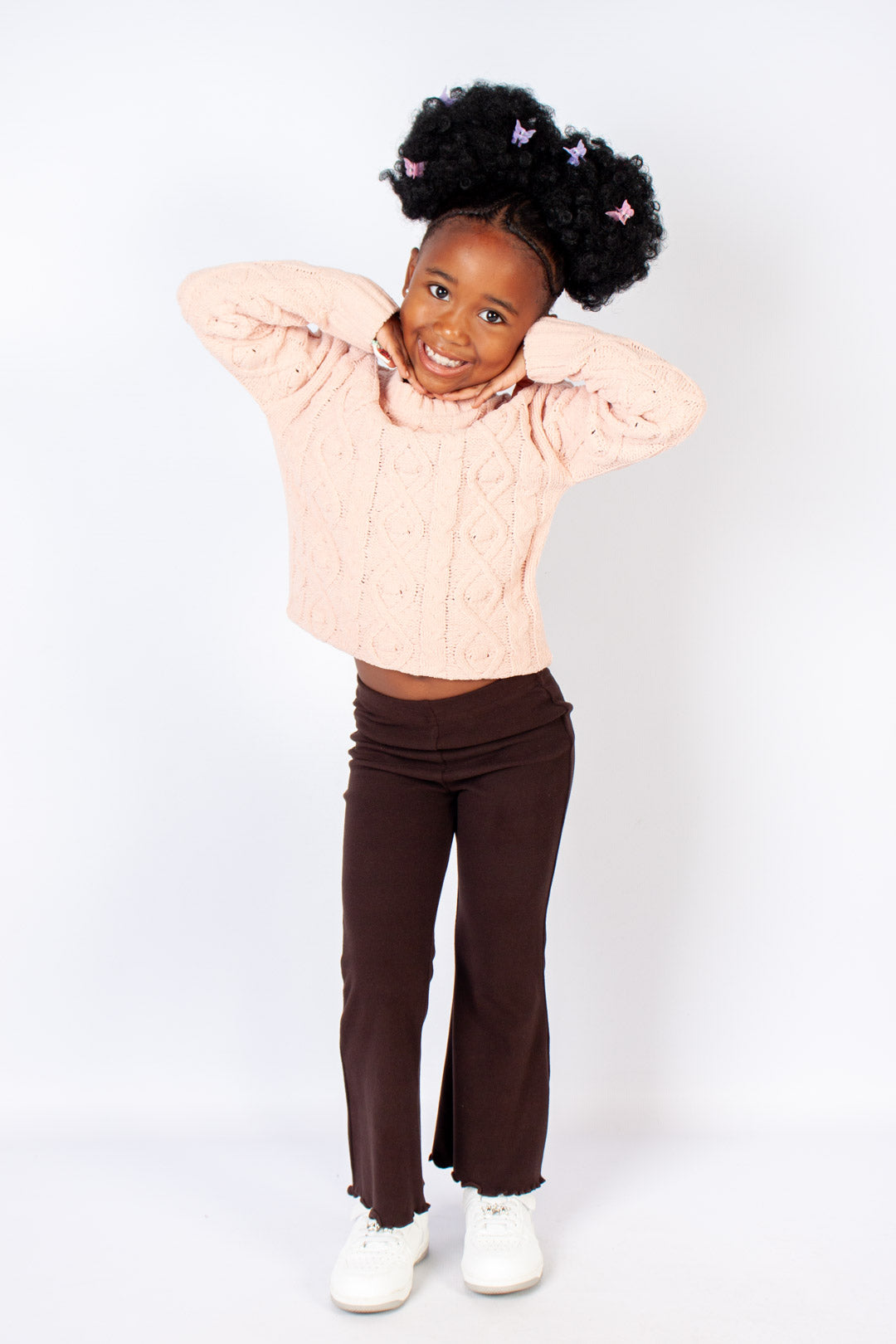 Knitted Crewneck Top