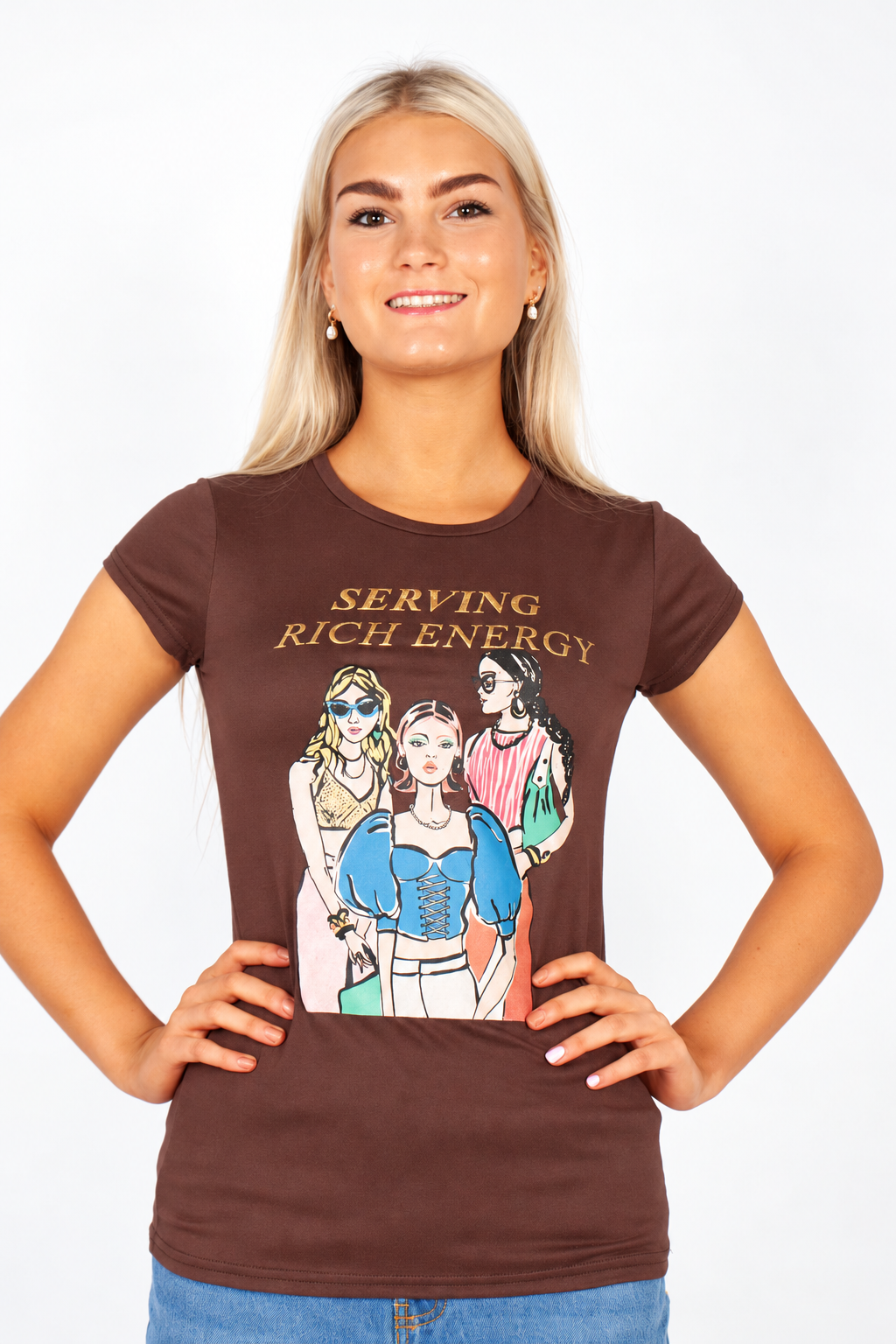 Fitted Graphic T-Shirt