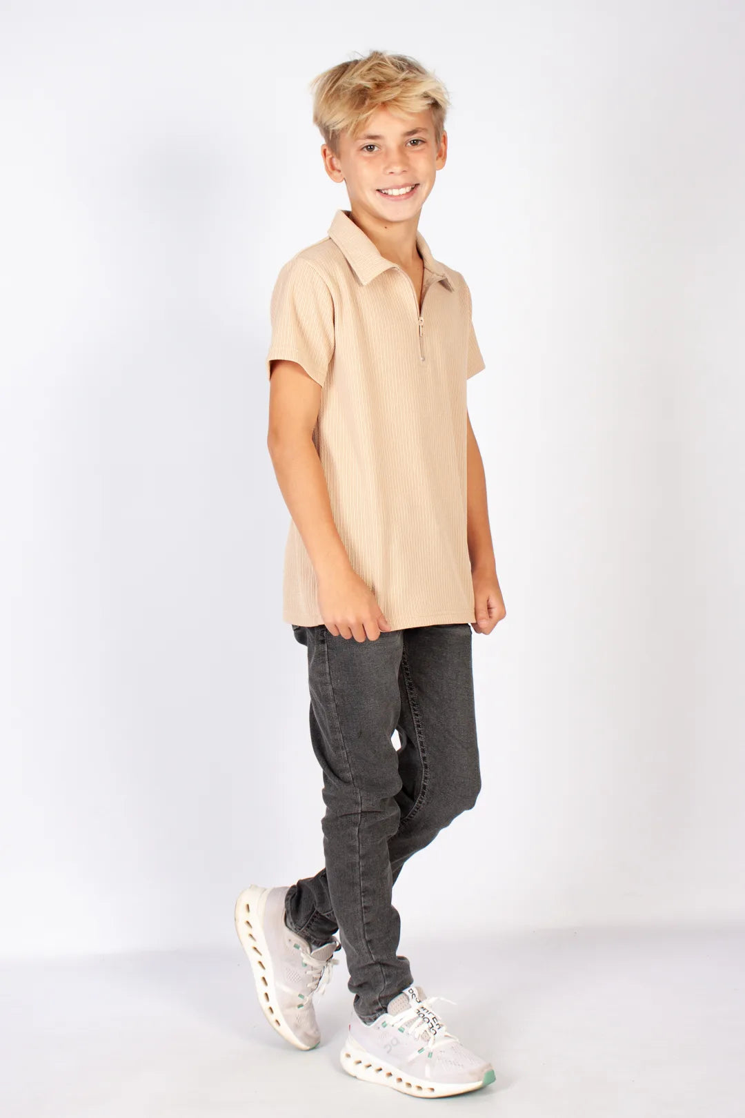 1/4 Zip Knit Golfer