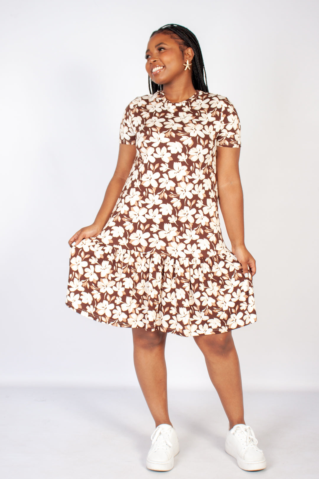 Drop Waist Mini Dress