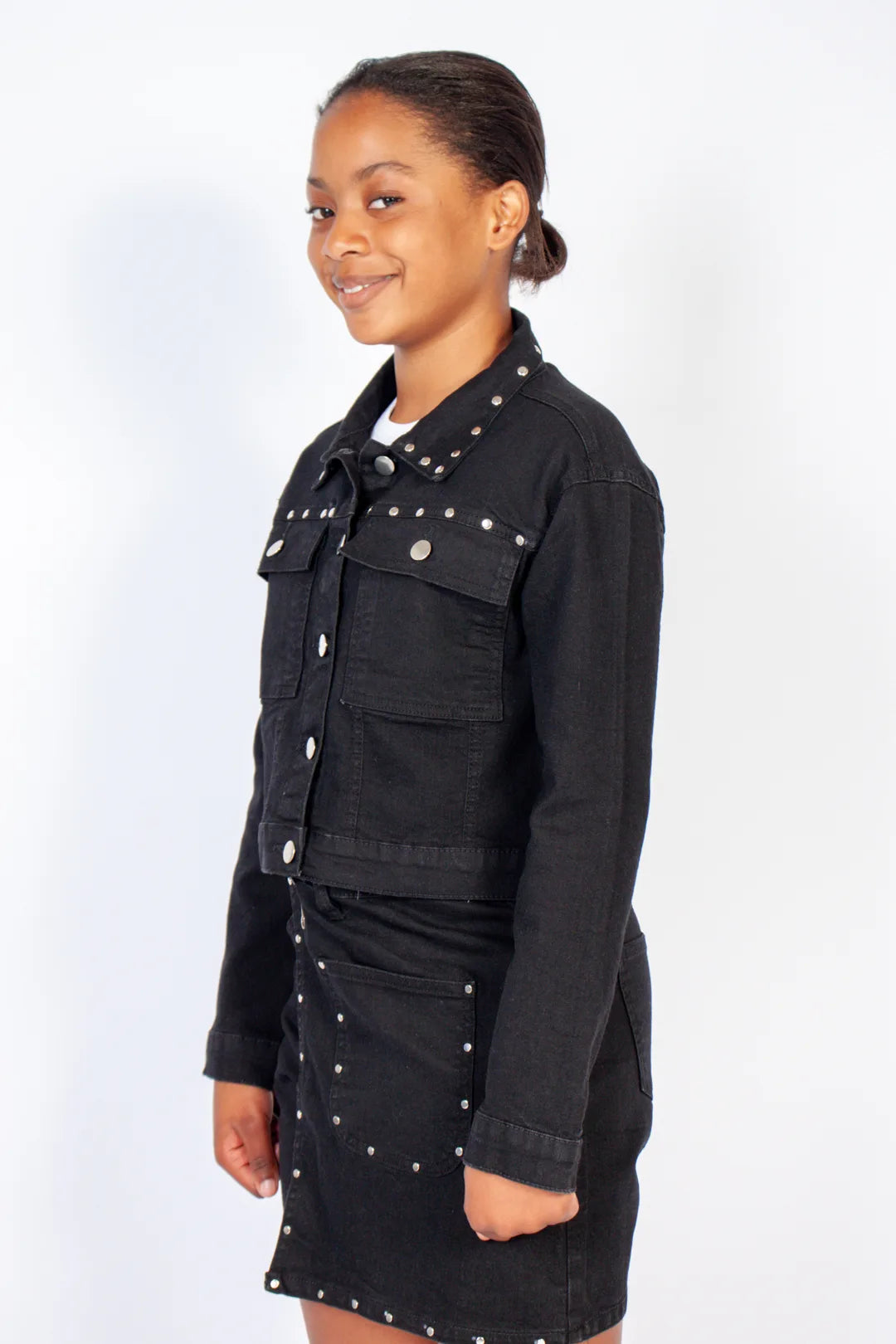 Cropped Denim Jacket