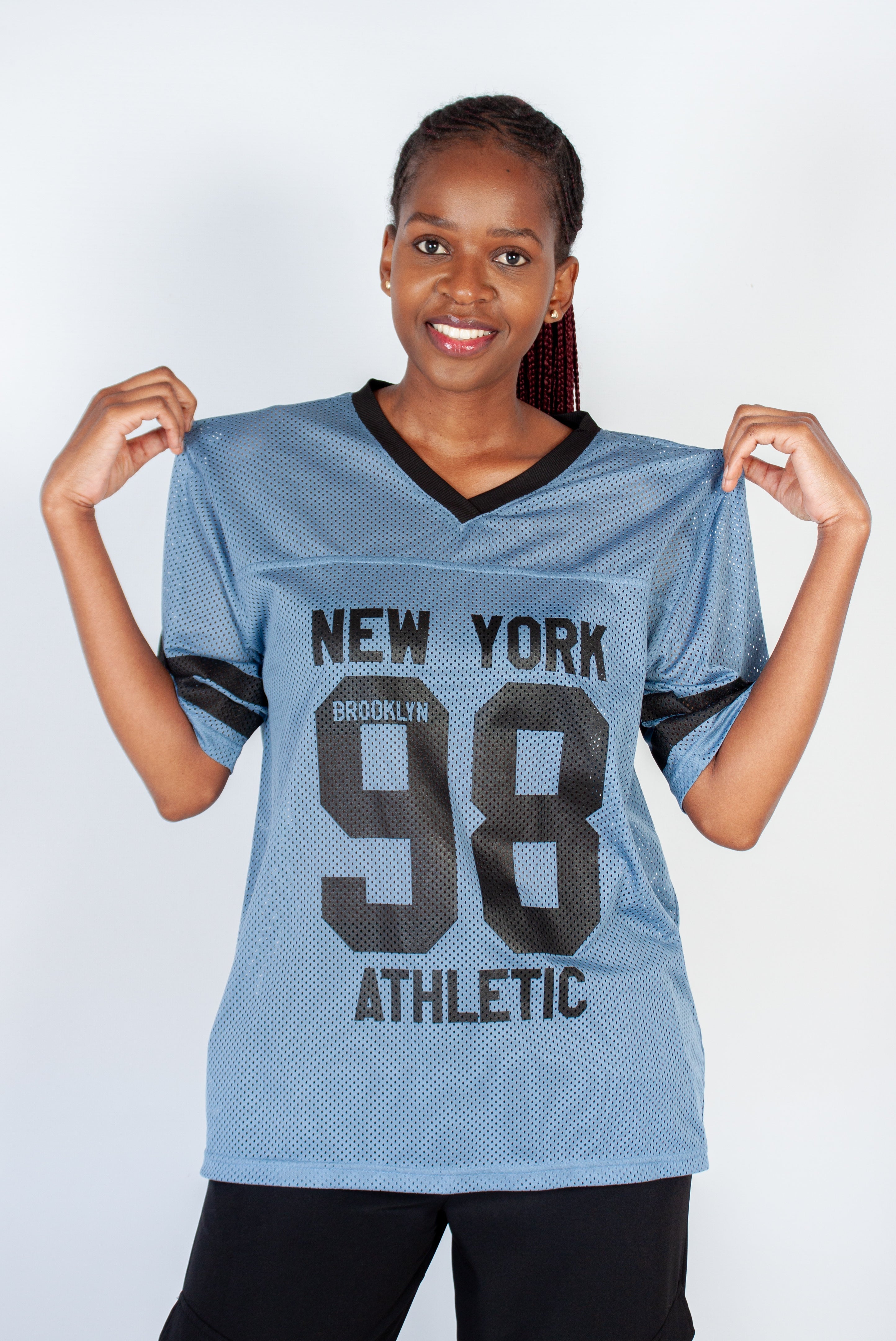 Oversized "NY Athletic 98" T-Shirt