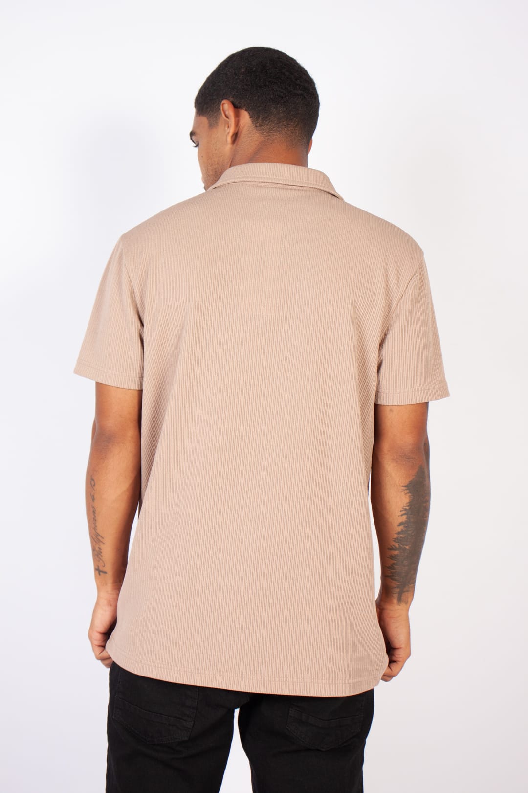 Textured Zip Golfer