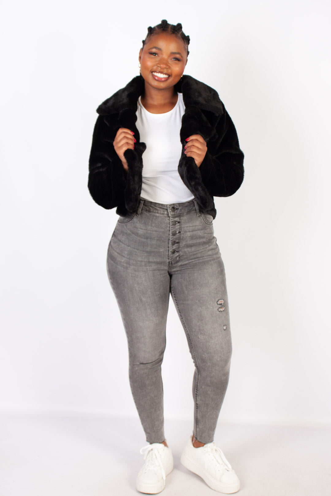 Faux Fur Coat