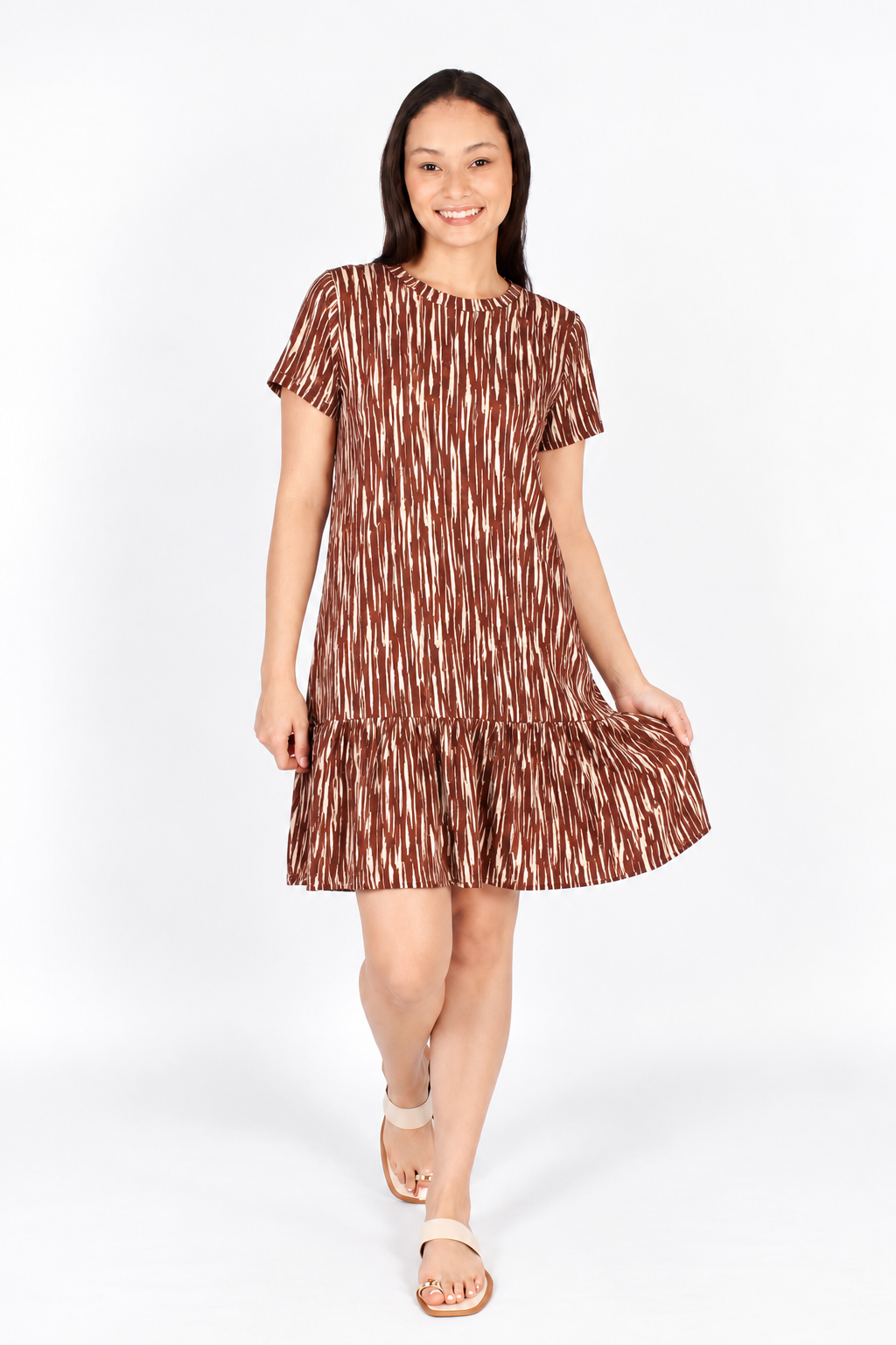 Drop Waist Mini Dress